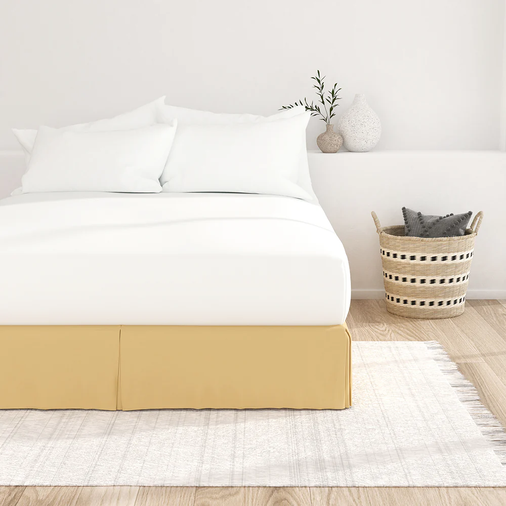 Pleated Dust Ruffle Bed Skirt - Image 10