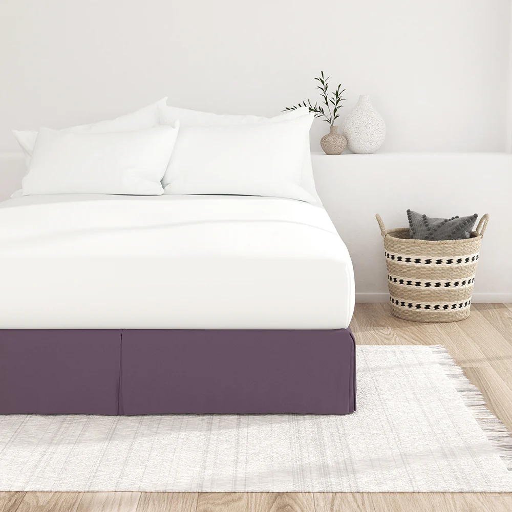 Pleated Dust Ruffle Bed Skirt - Image 11