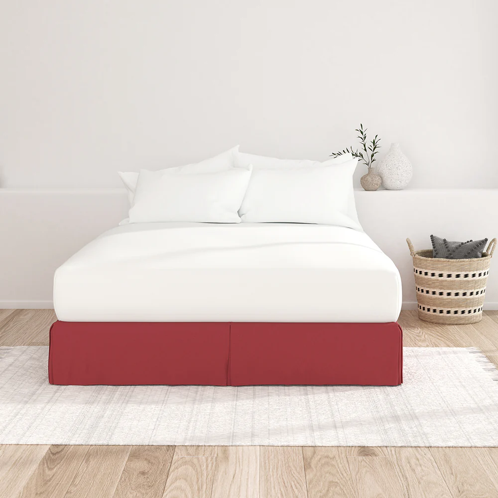 Pleated Dust Ruffle Bed Skirt - Image 25
