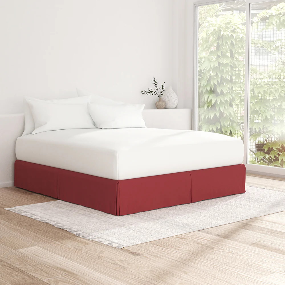 Pleated Dust Ruffle Bed Skirt - Image 29