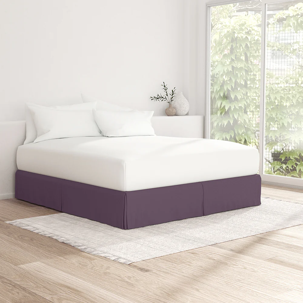 Pleated Dust Ruffle Bed Skirt - Image 35