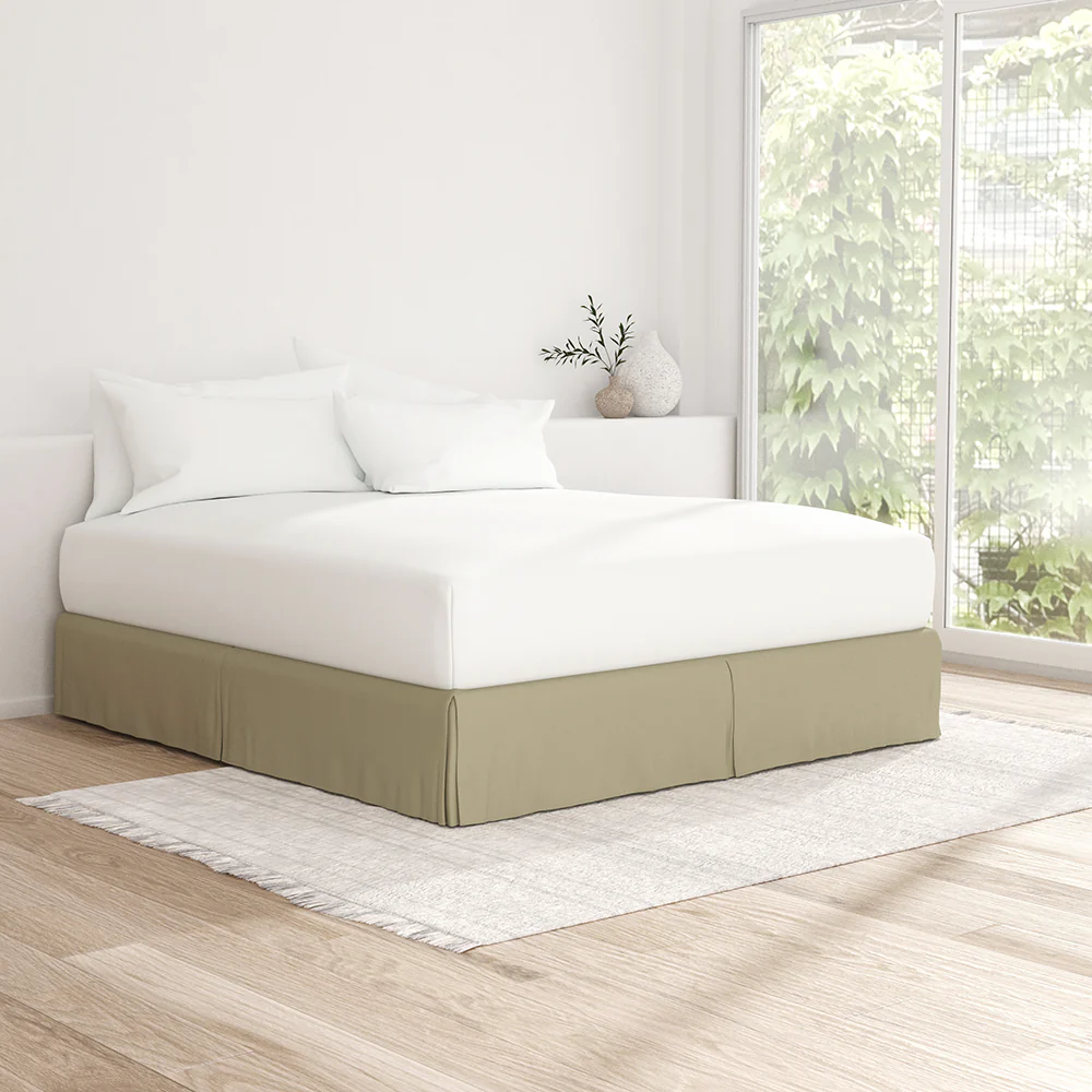Pleated Dust Ruffle Bed Skirt - Image 36