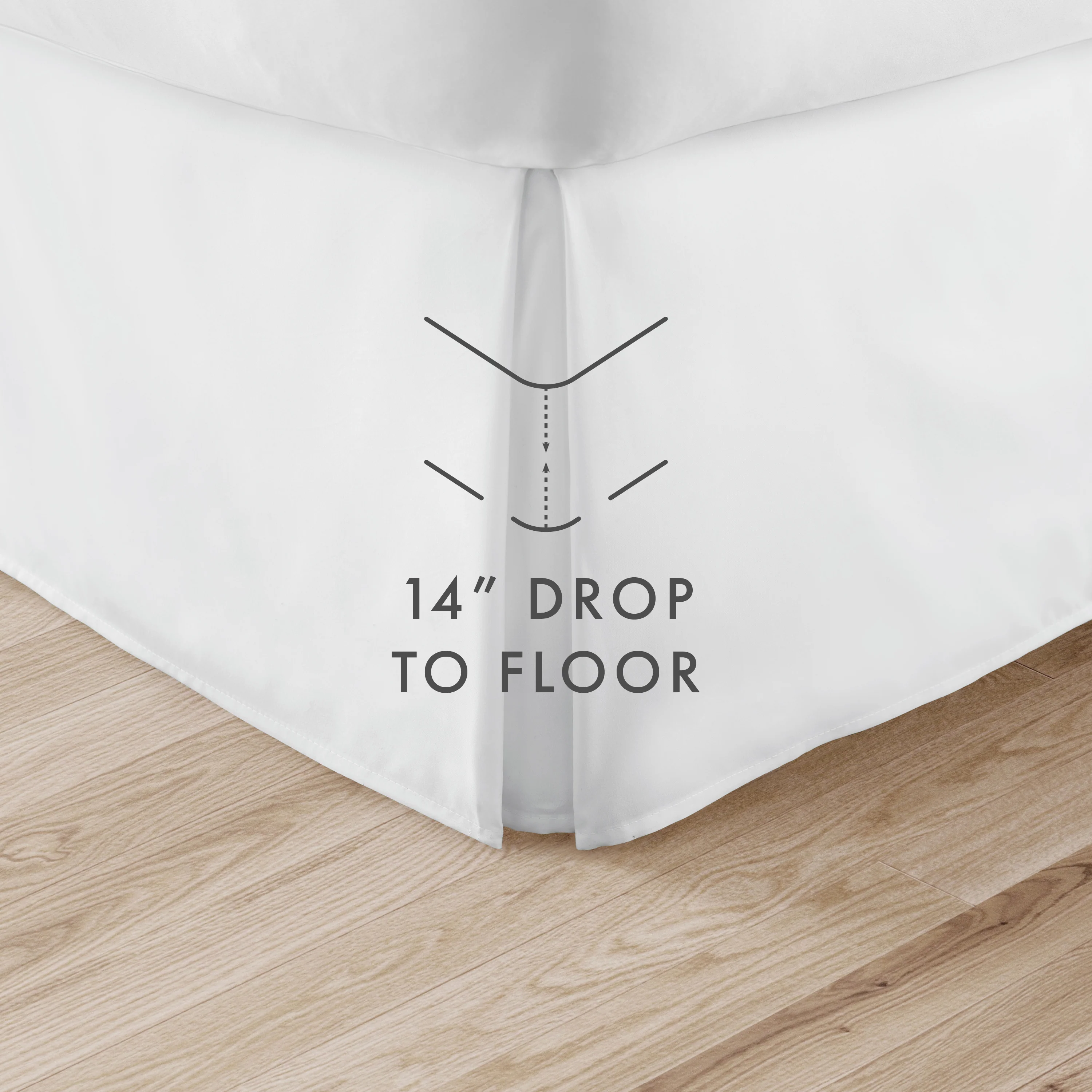 Pleated Dust Ruffle Bed Skirt - Image 68
