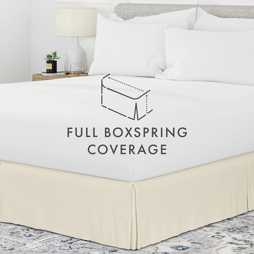 Pleated Dust Ruffle Bed Skirt - Image 98