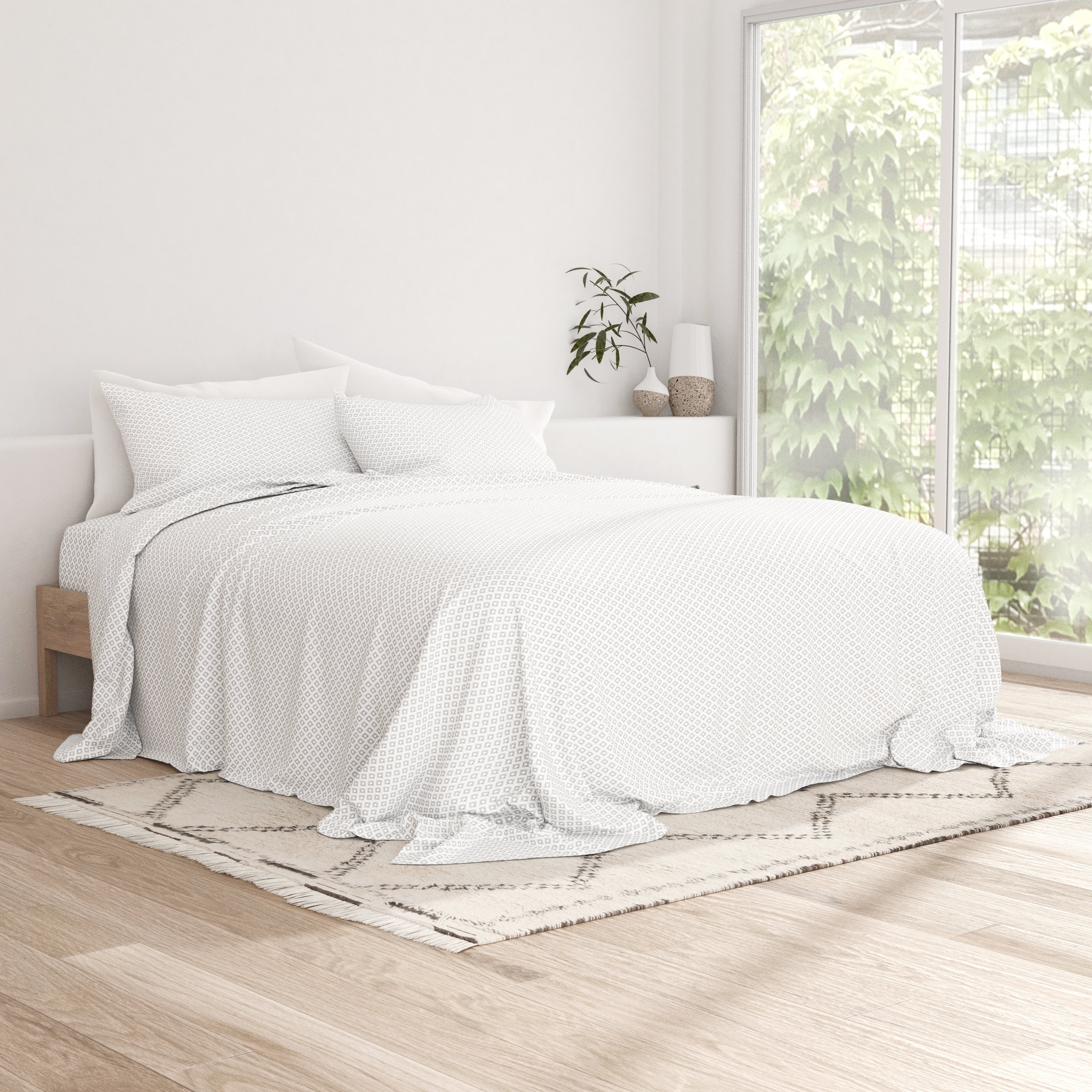 Polaris Pattern 4-Piece Sheet Set - Image 4