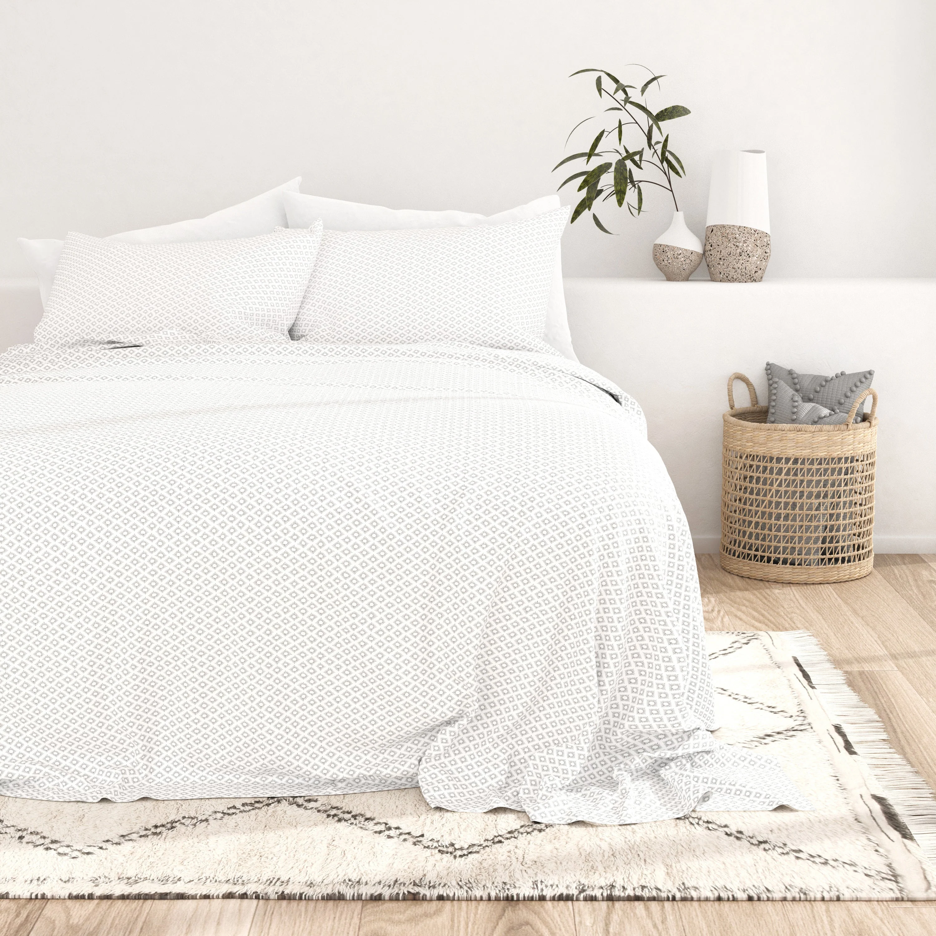 Polaris Pattern 4-Piece Sheet Set - Sale - Image 3