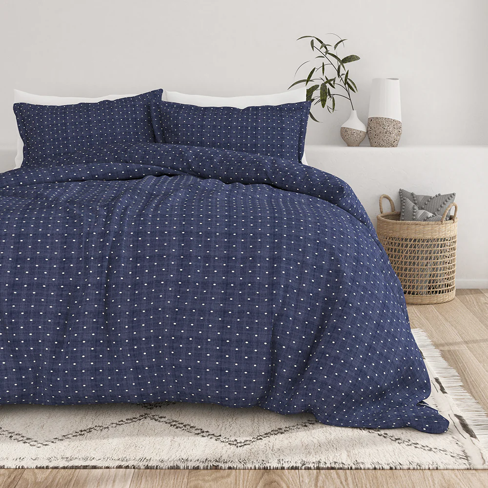 Polkadot Pattern 3-Piece Duvet Cover Set - Image 2