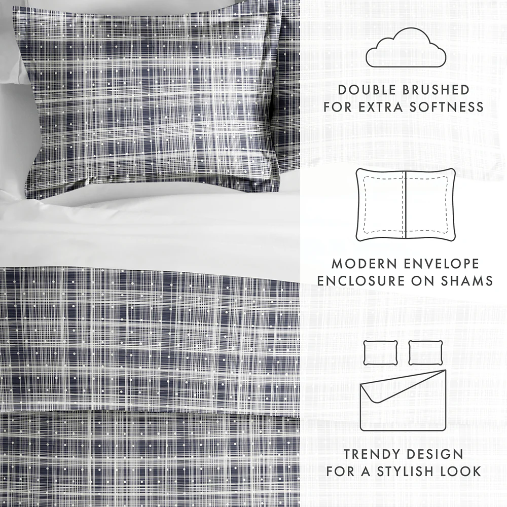 Polkadot Pattern 3-Piece Duvet Cover Set - Image 30