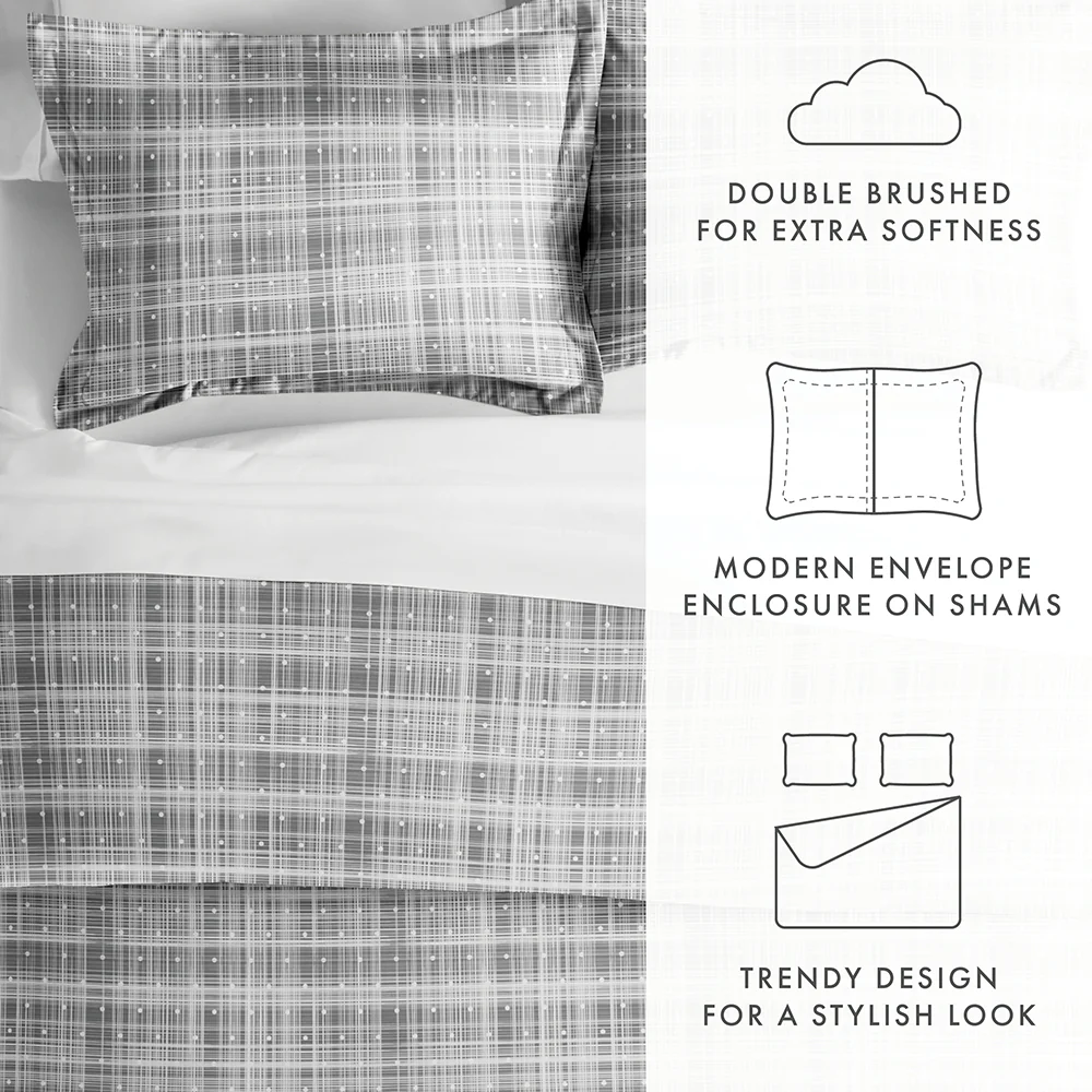 Polkadot Pattern 3-Piece Duvet Cover Set - Image 31