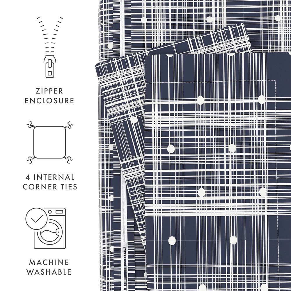 Polkadot Pattern 3-Piece Duvet Cover Set - Image 34