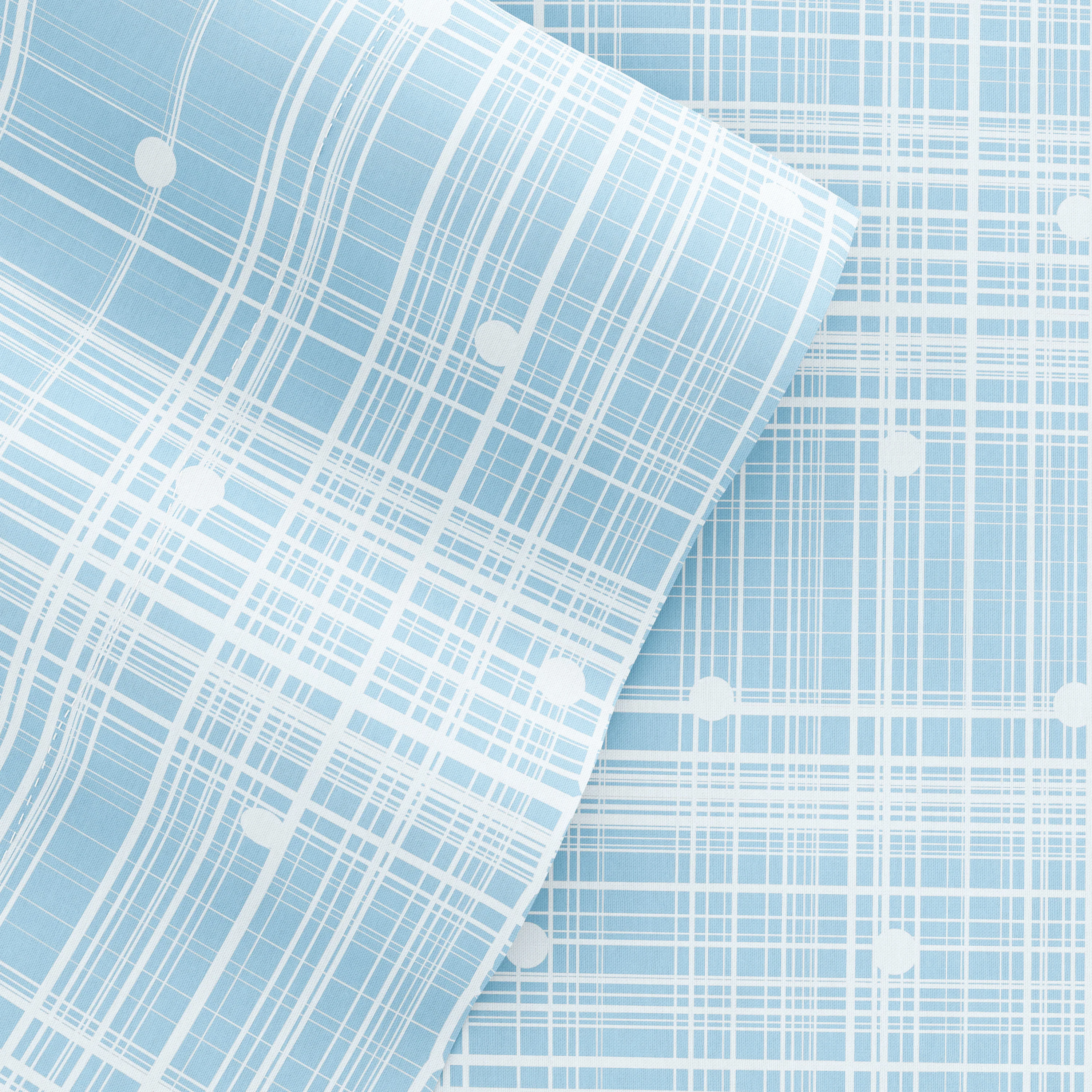 Polkadot Pattern 4-Piece Sheet Set - Image 6
