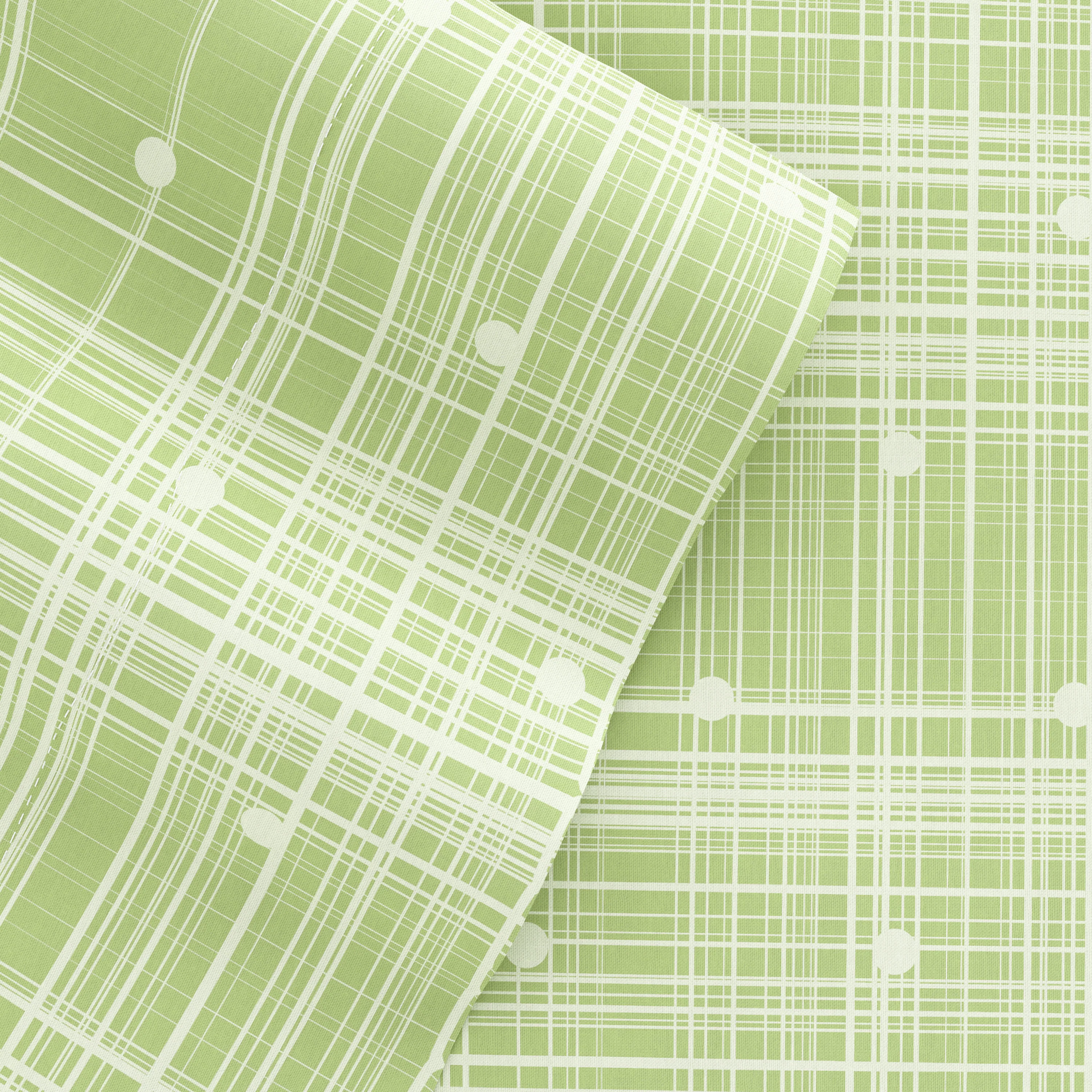 Polkadot Pattern 4-Piece Sheet Set - Image 8