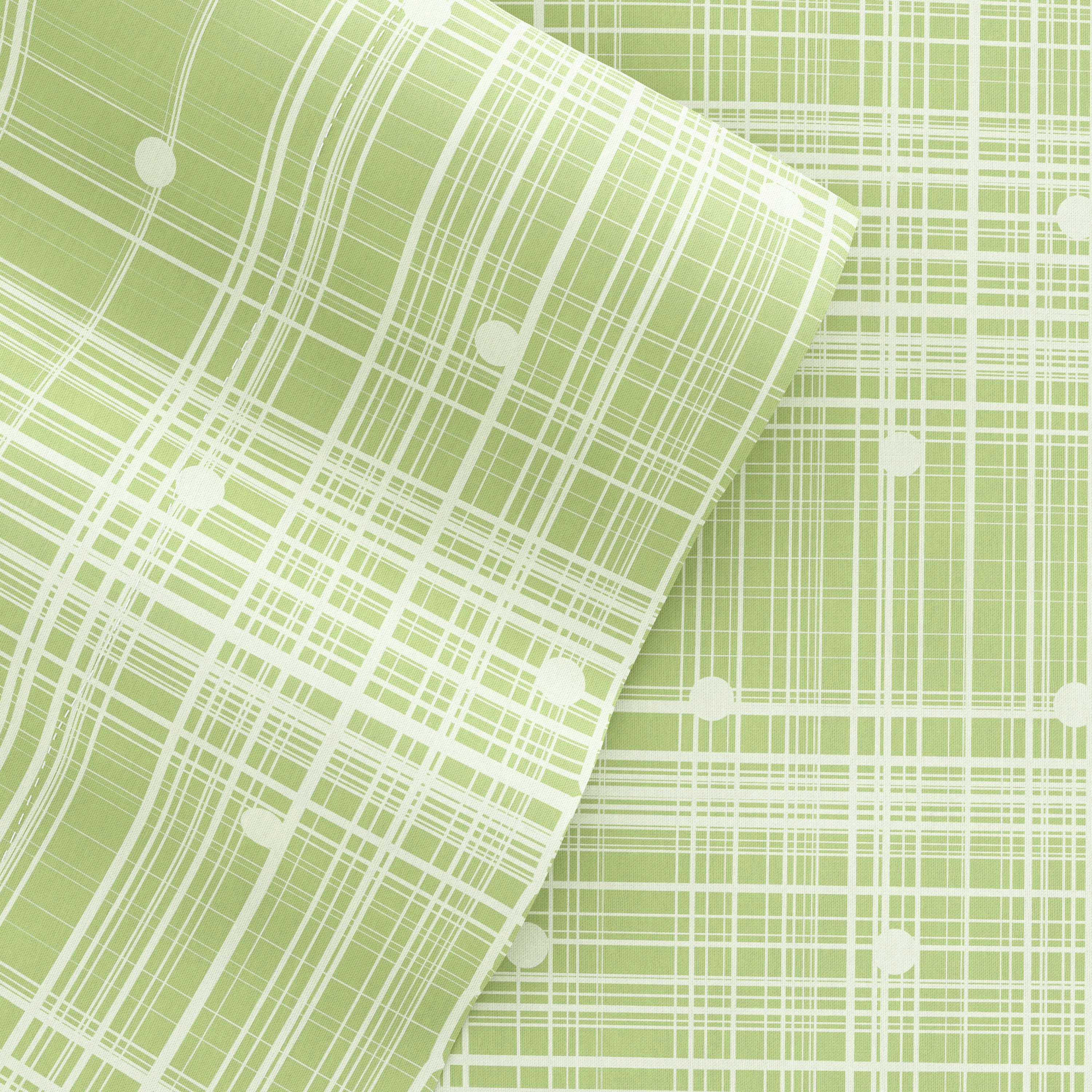 Polkadot Pattern 4-Piece Sheet Set - Sale - Image 8