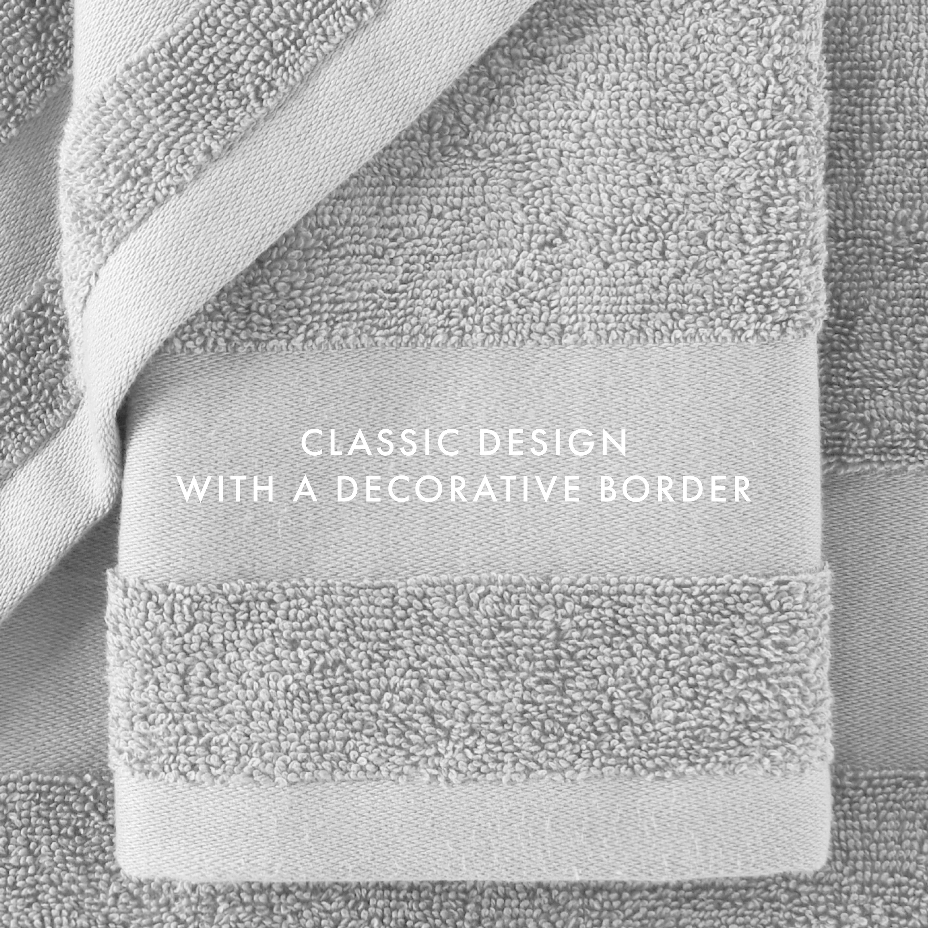 Ultra Soft 100% Cotton 4-Piece Bath Towel Set - Image 22