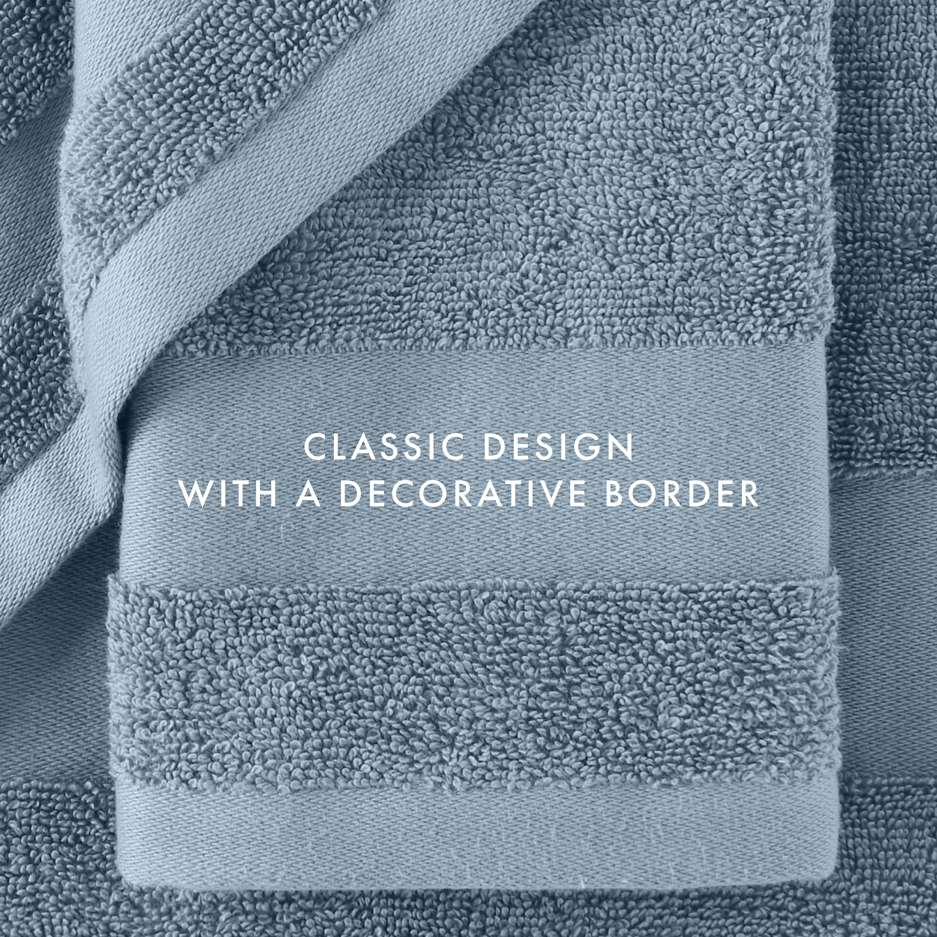 Ultra Soft 100% Cotton 4-Piece Bath Towel Set - Image 23