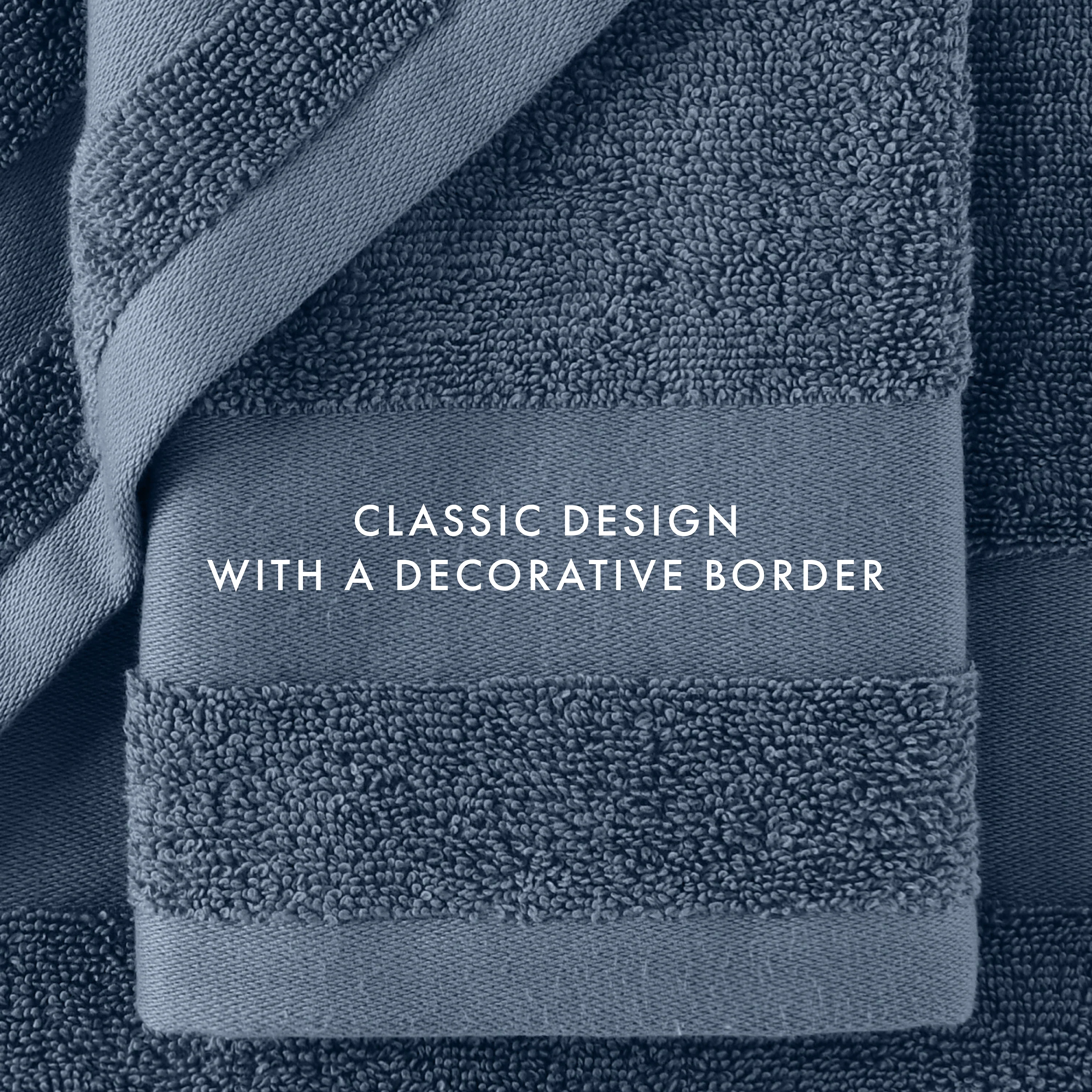 Ultra Soft 100% Cotton 4-Piece Bath Towel Set - Image 24