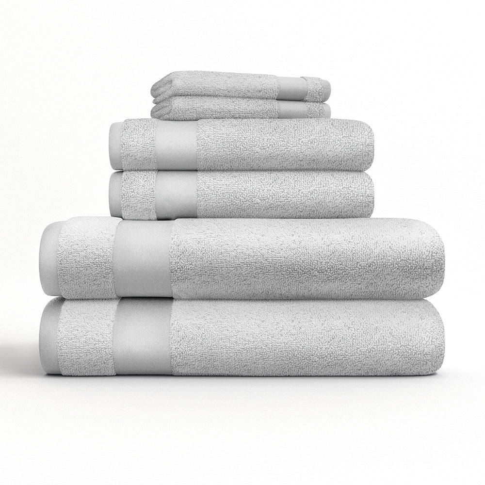 Ultra Soft 100% Cotton 6-Piece Bath Towel Set - Image 12