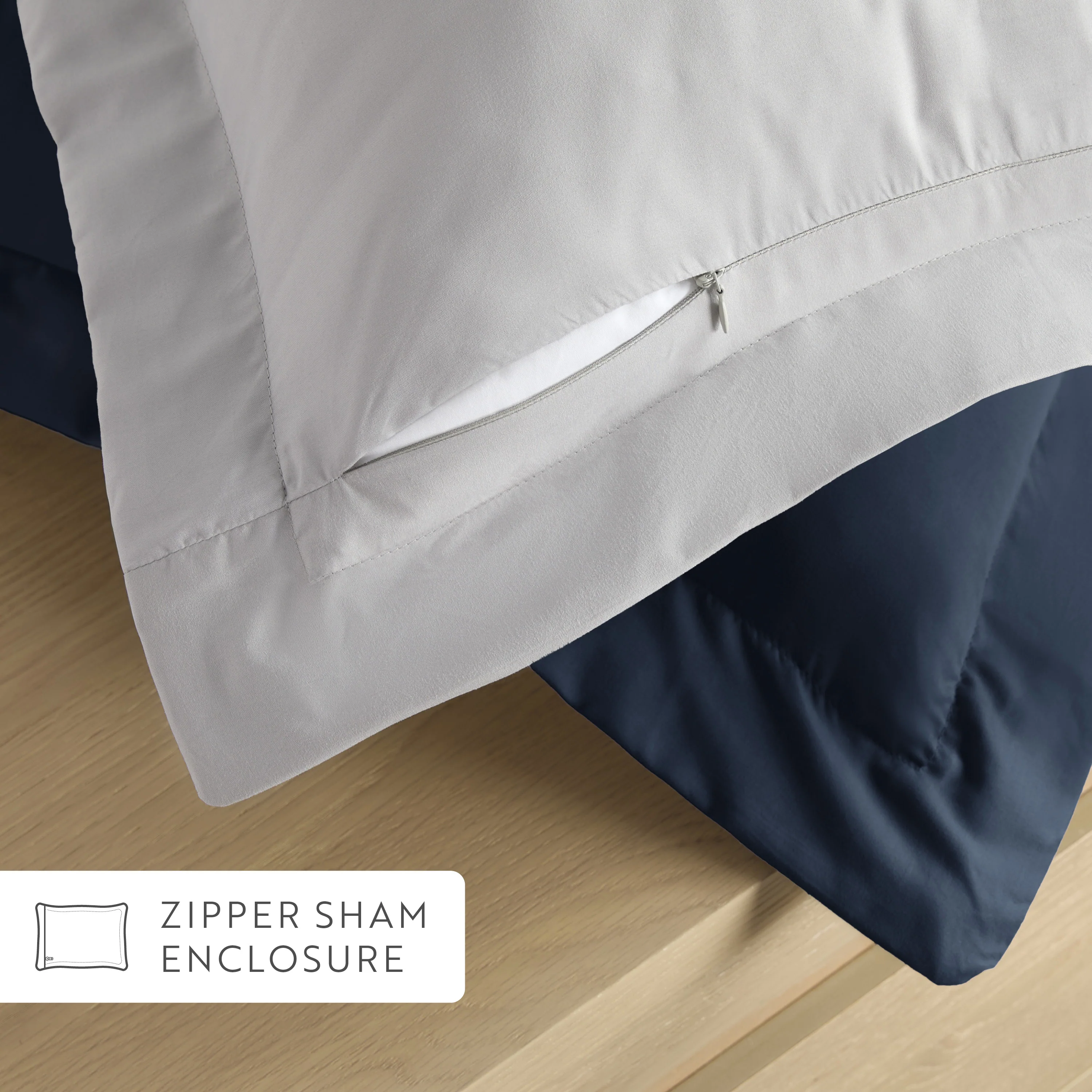Reversible Down-Alternative Comforter Set - Image 129