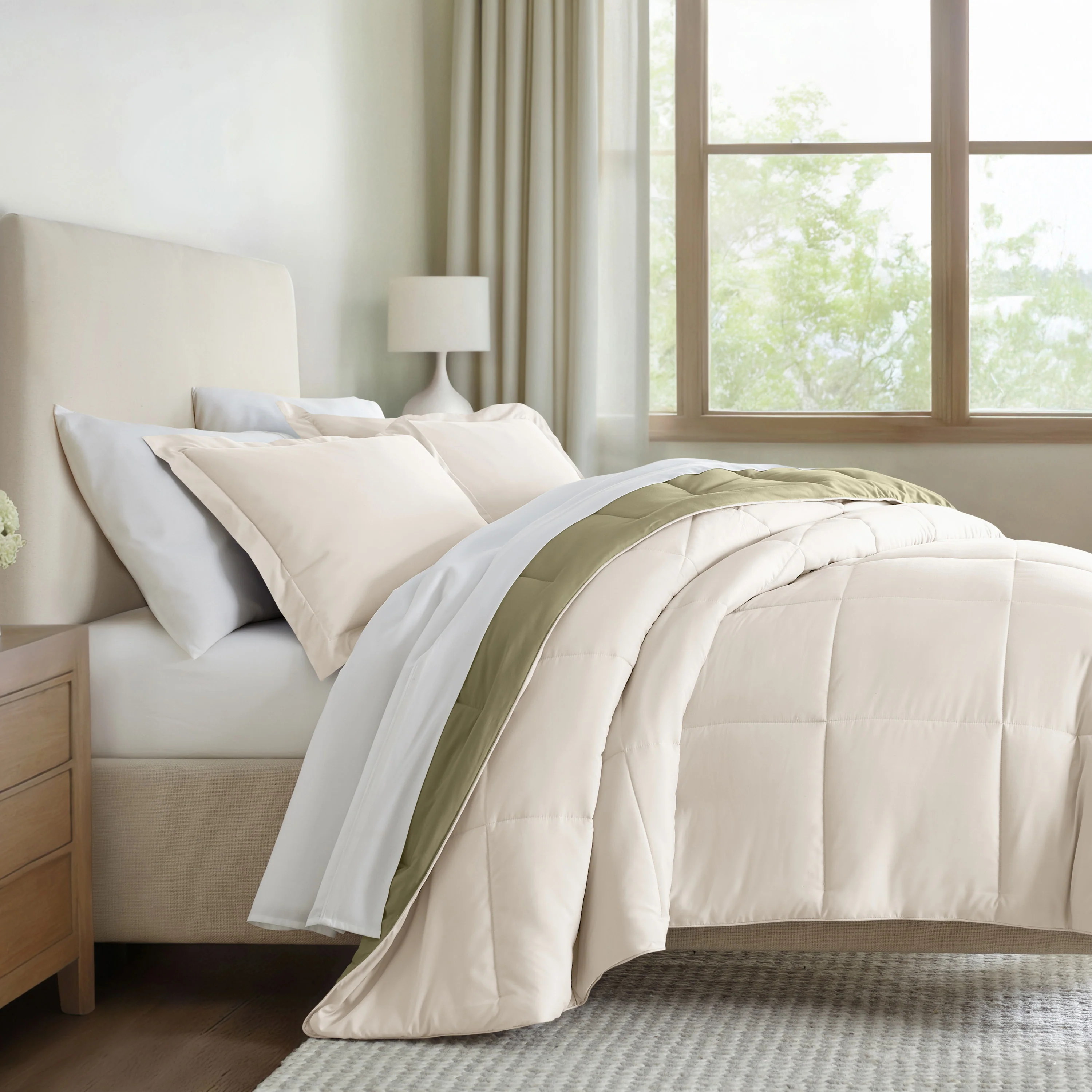 Reversible Down-Alternative Comforter Set - Image 13