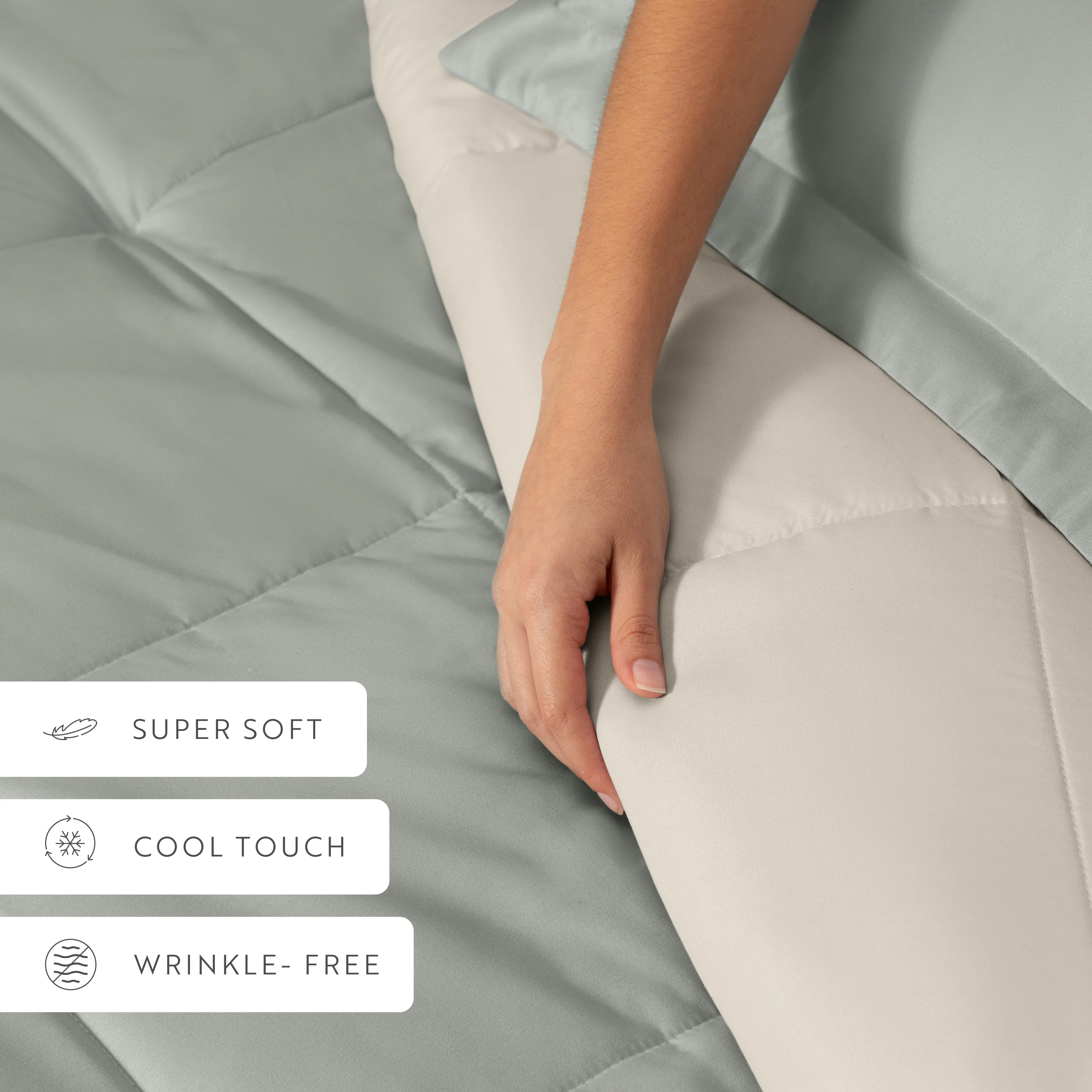 Reversible Down-Alternative Comforter Set - Image 133