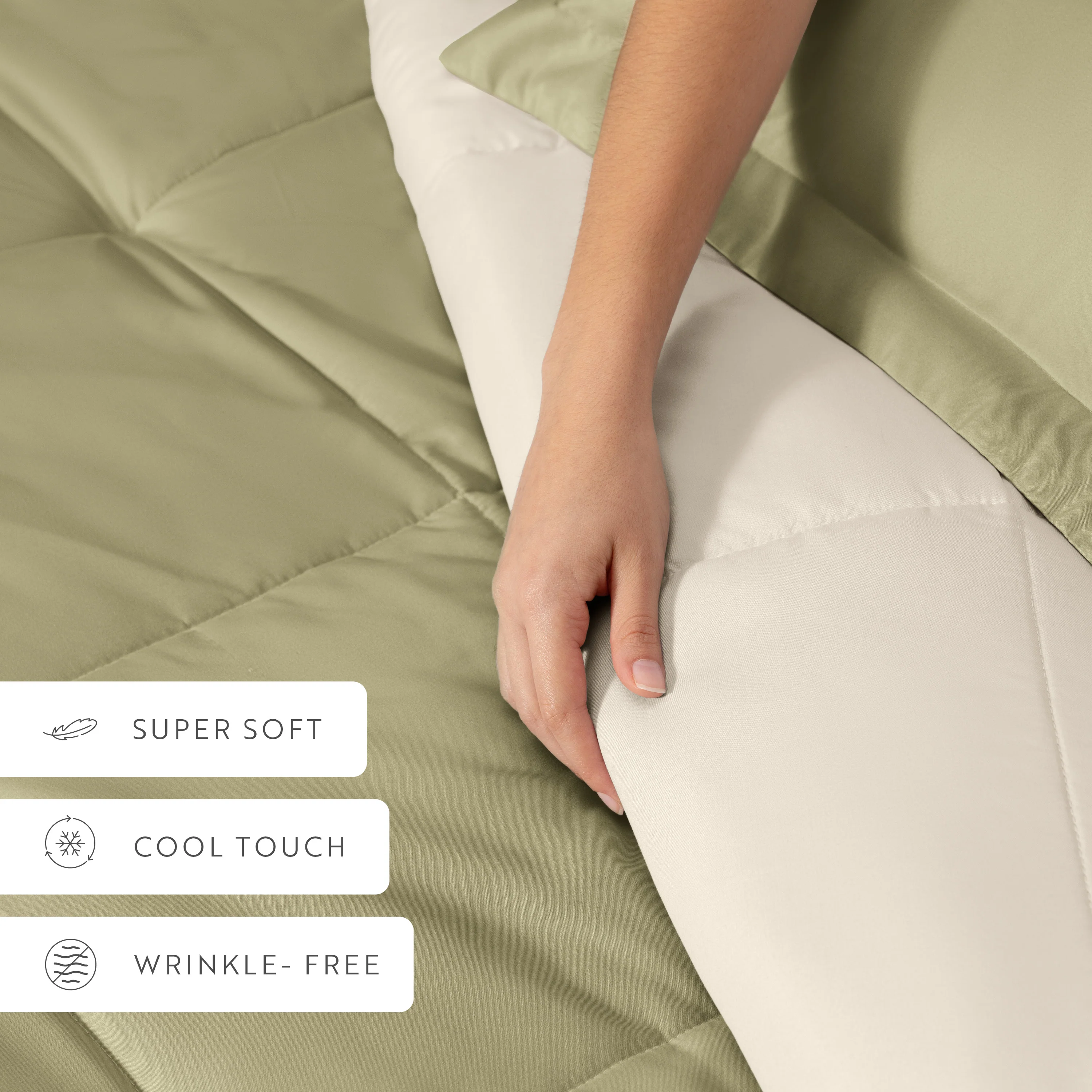Reversible Down-Alternative Comforter Set - Image 134