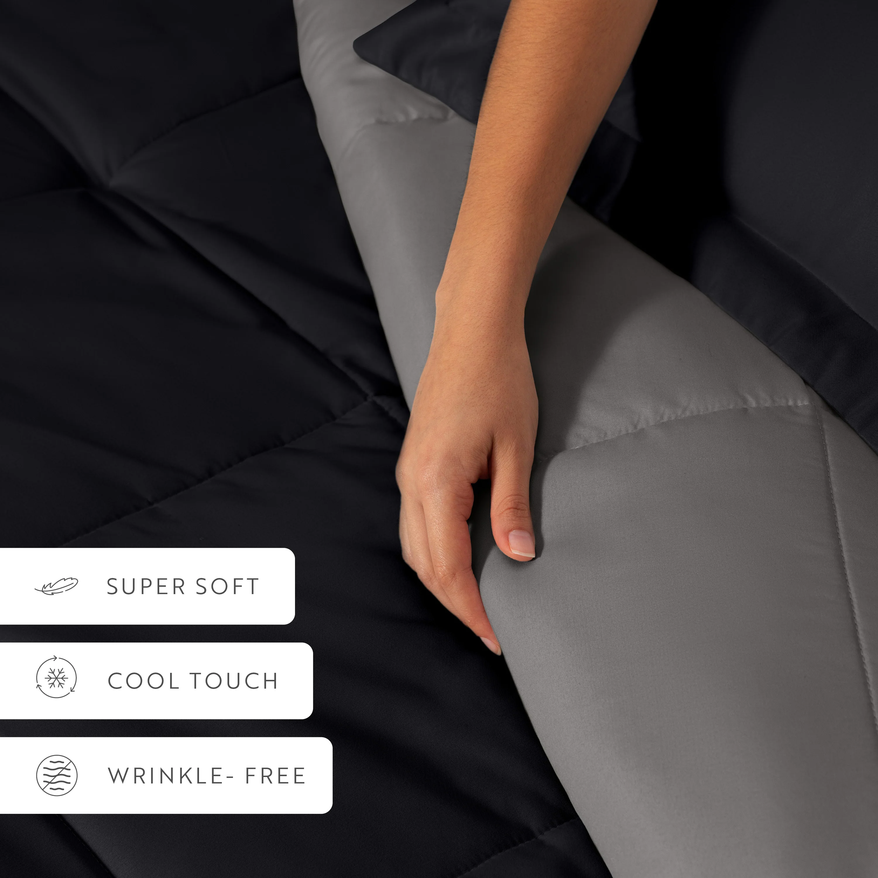 Reversible Down-Alternative Comforter Set - Image 138