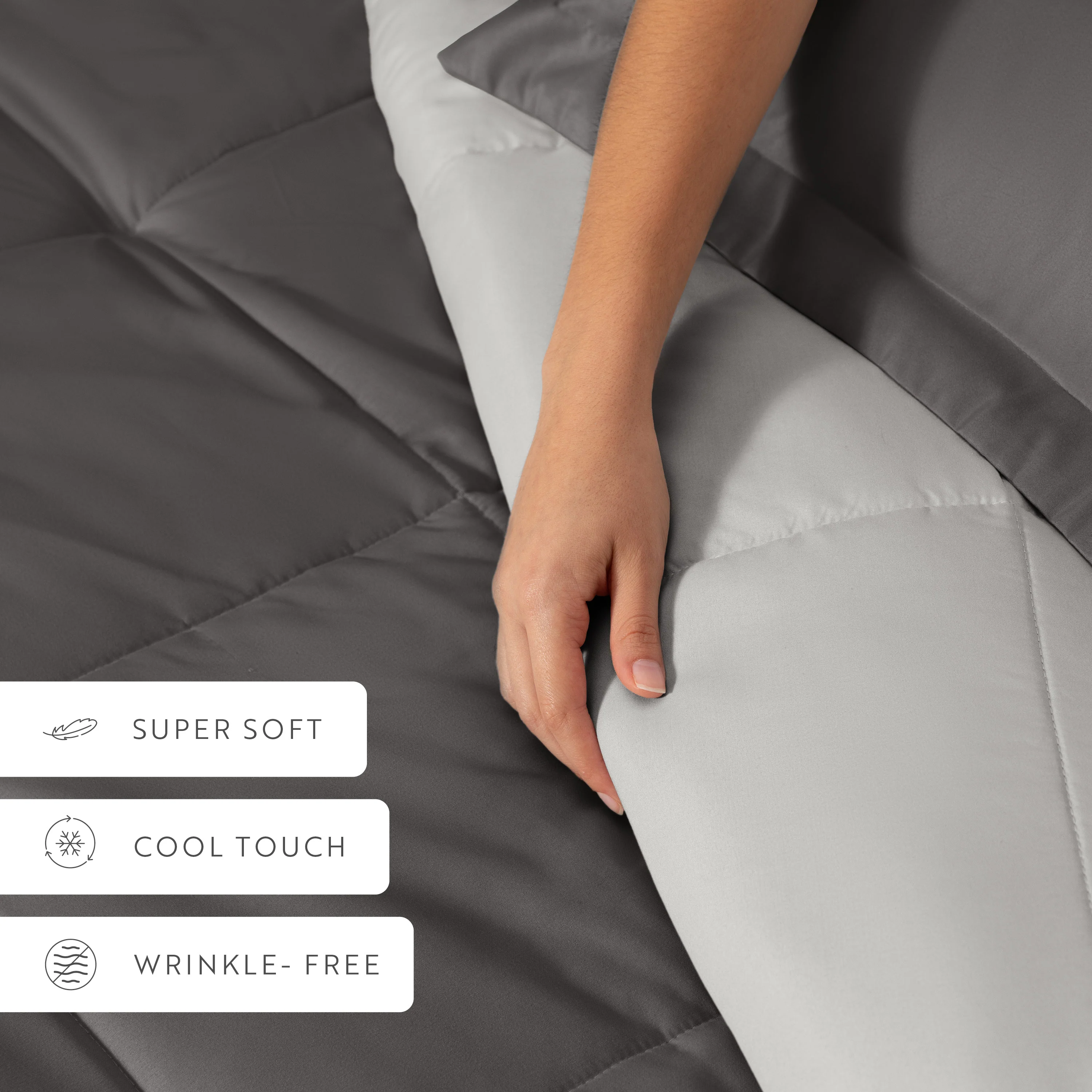 Reversible Down-Alternative Comforter Set - Image 139