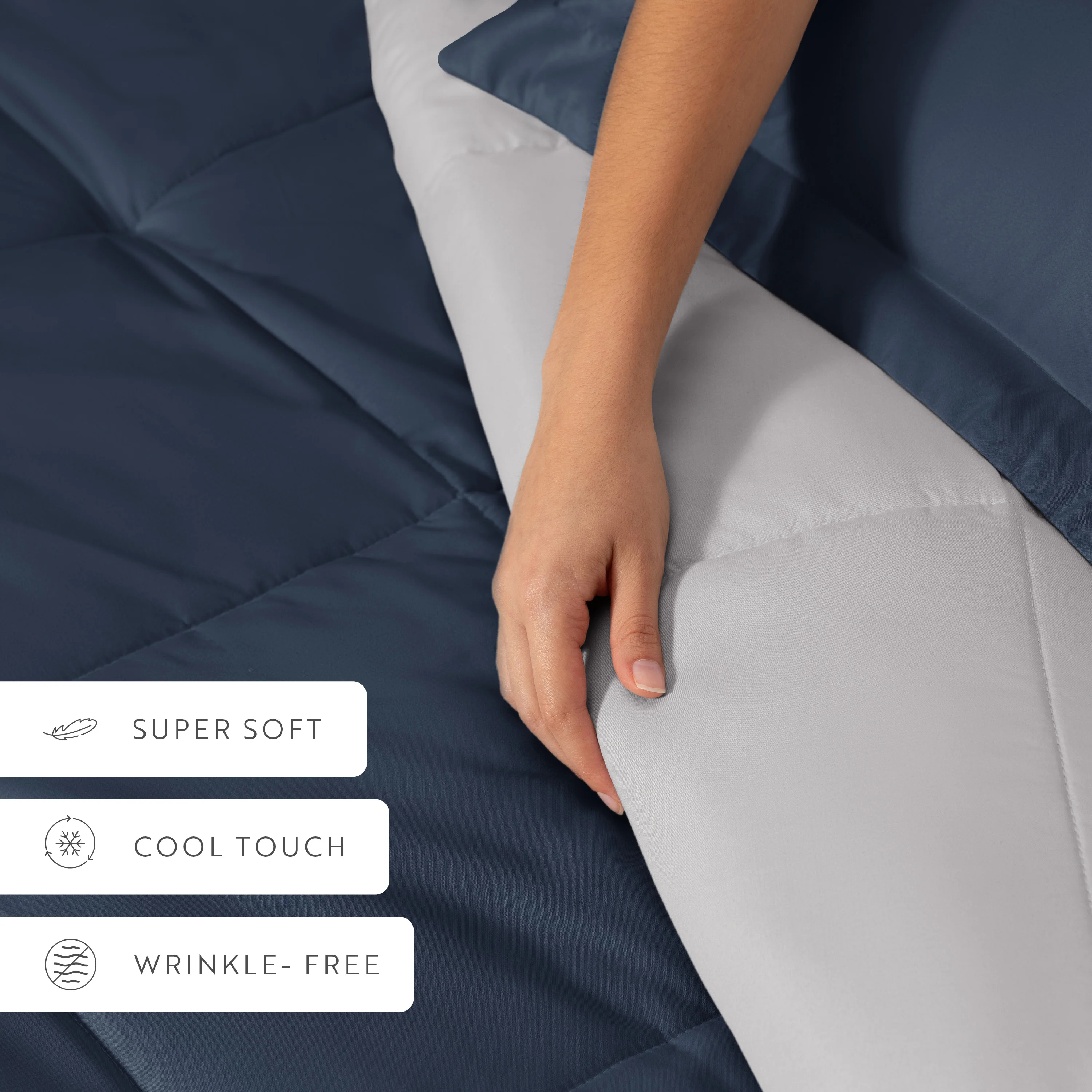 Reversible Down-Alternative Comforter Set - Image 140
