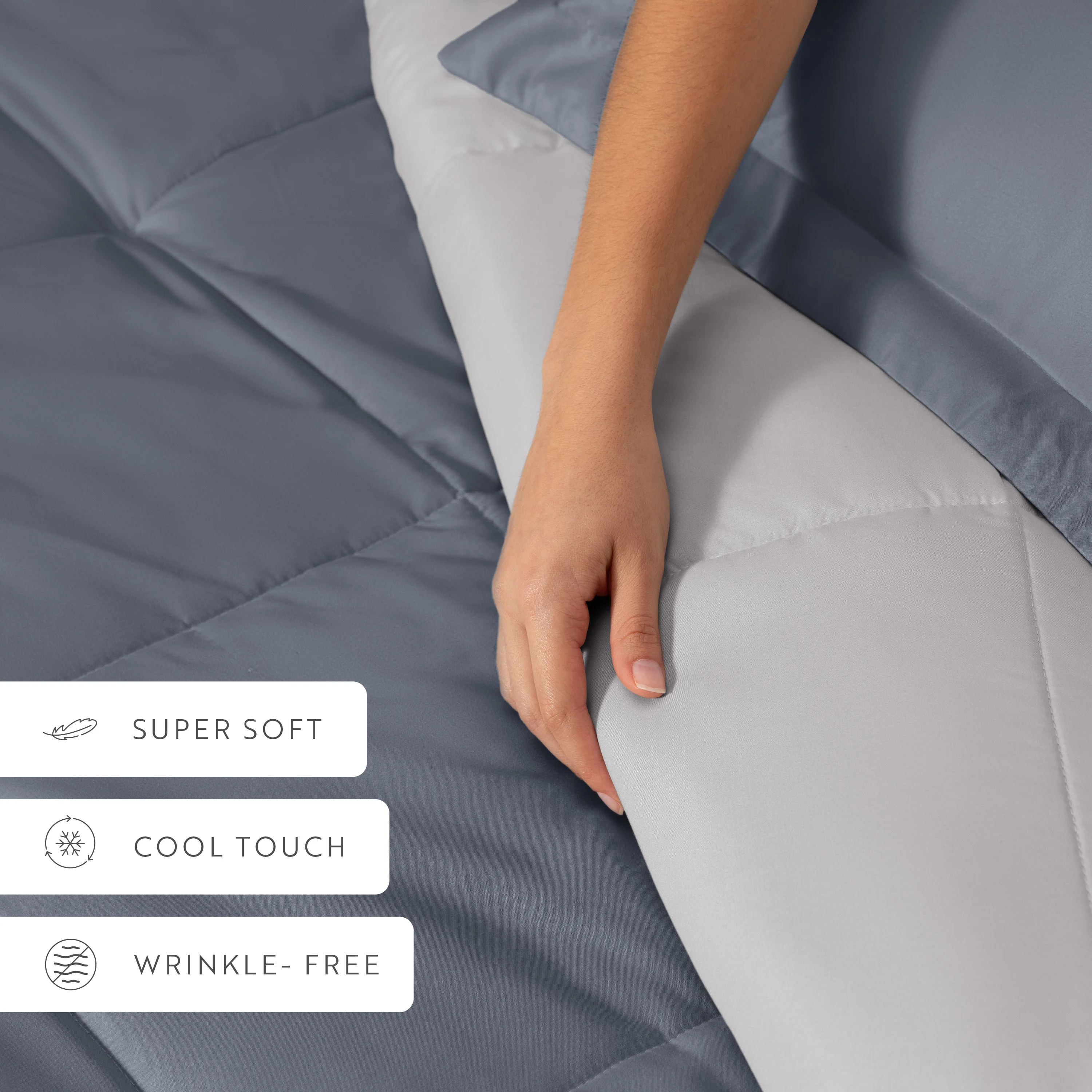 Reversible Down-Alternative Comforter Set - Image 141