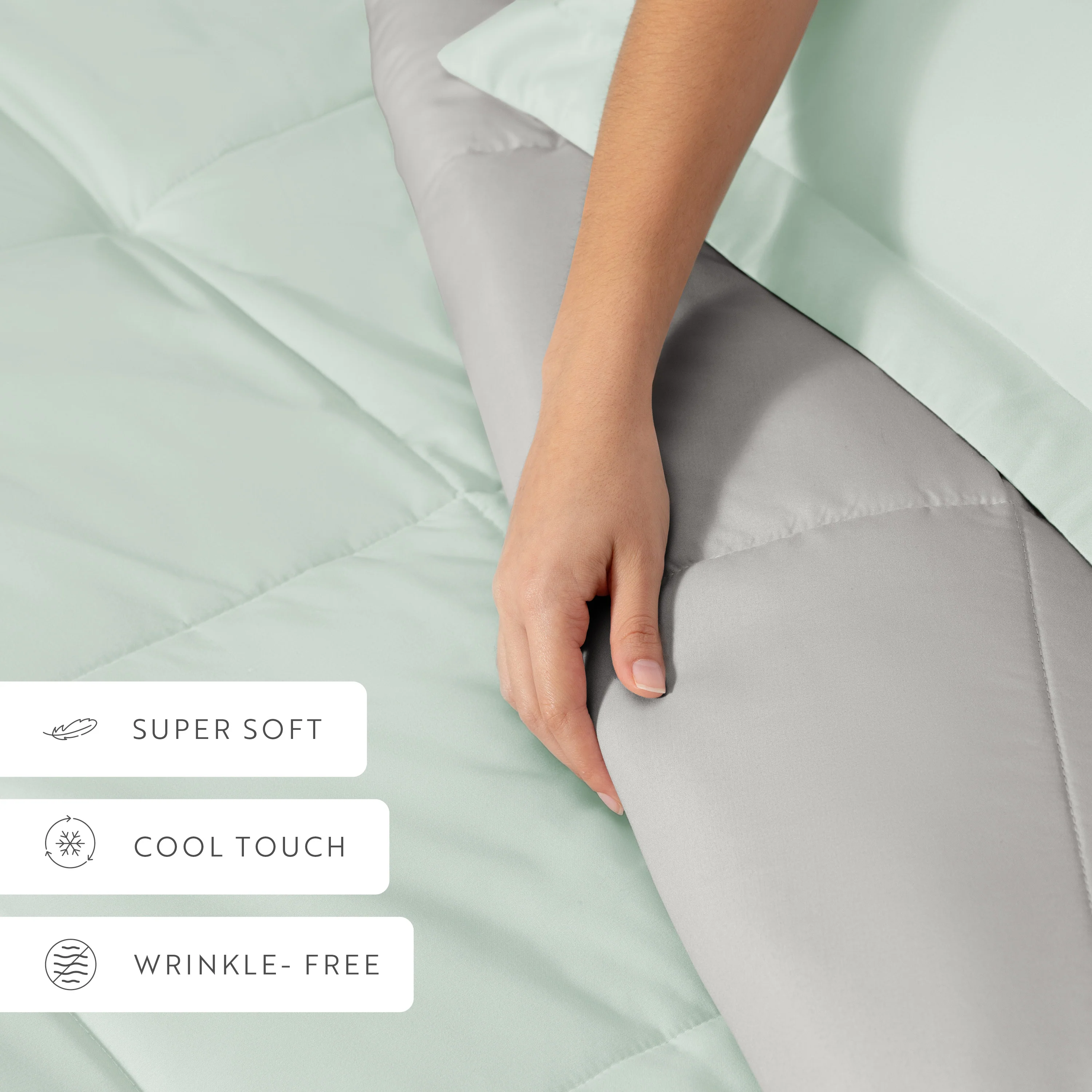 Reversible Down-Alternative Comforter Set - Image 142