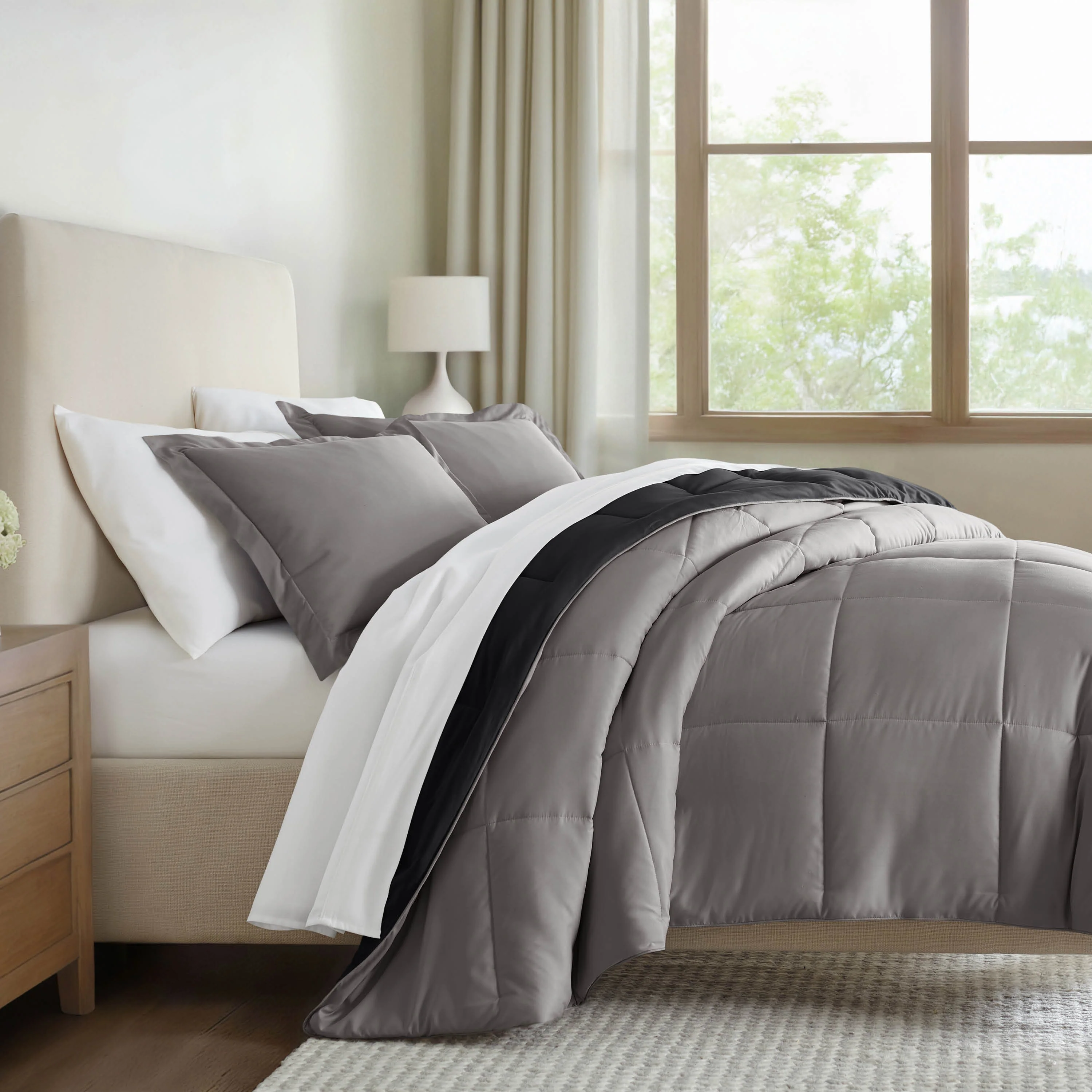 Reversible Down-Alternative Comforter Set - Image 17