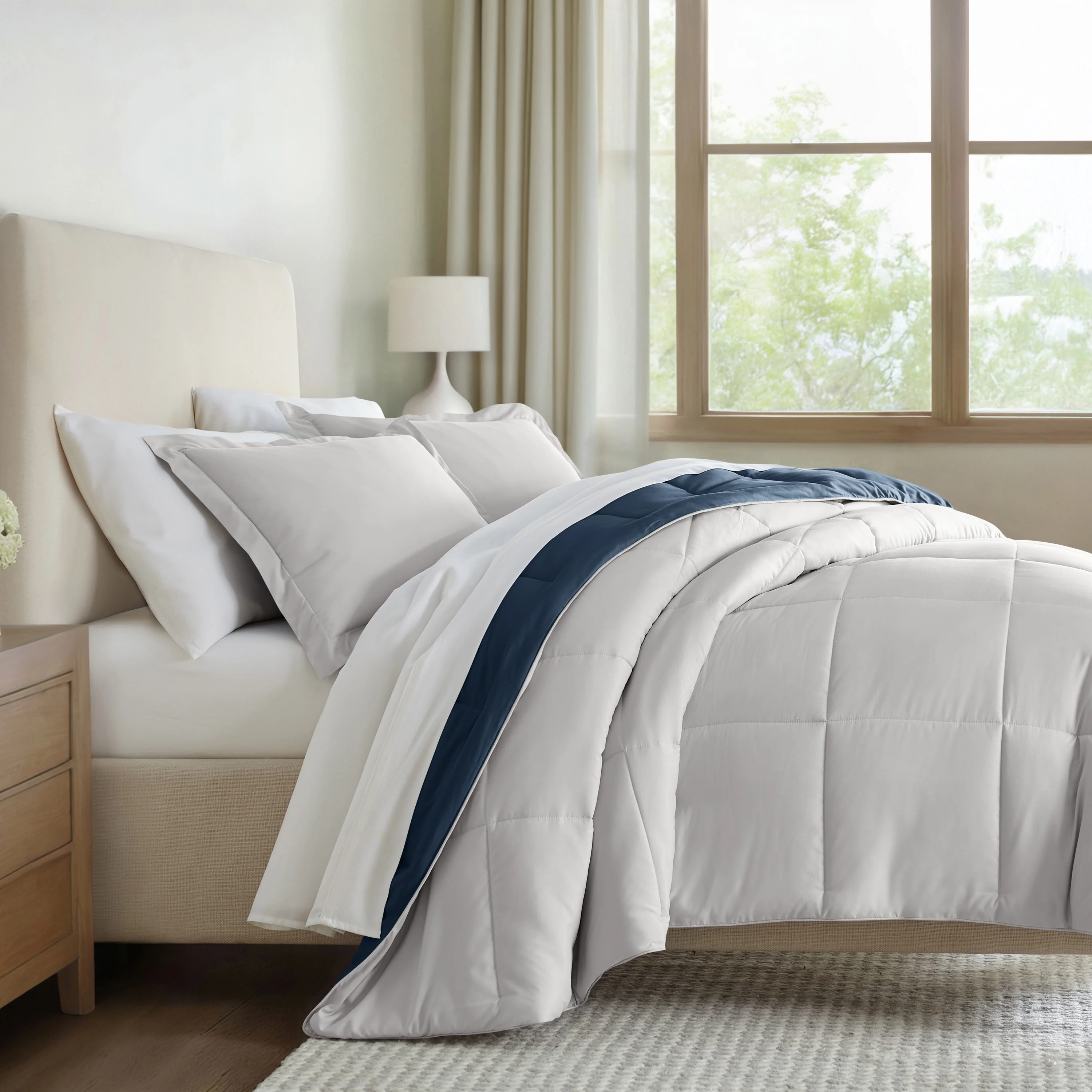 Reversible Down-Alternative Comforter Set - Image 19