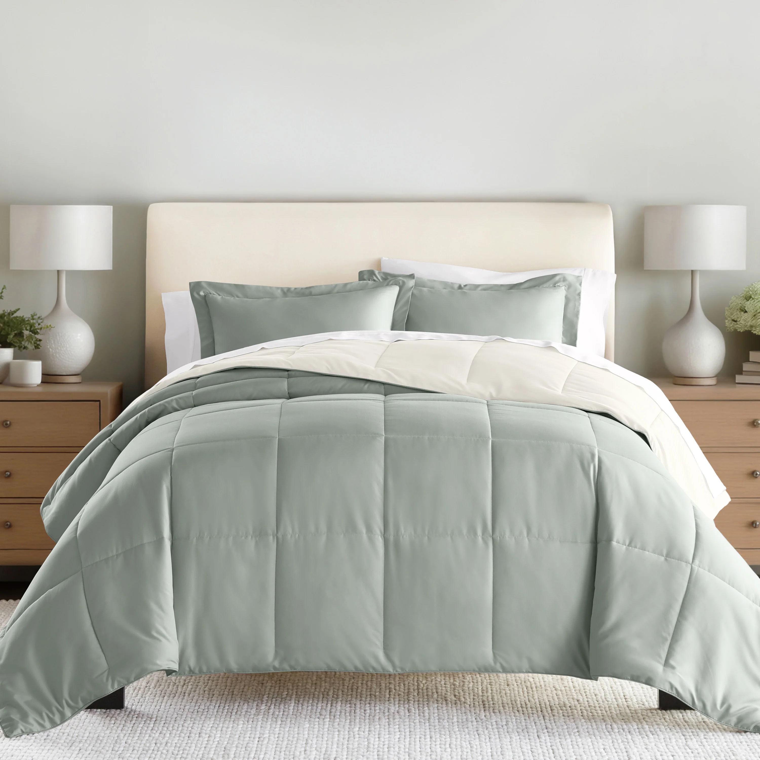 Reversible Down-Alternative Comforter Set - Image 23
