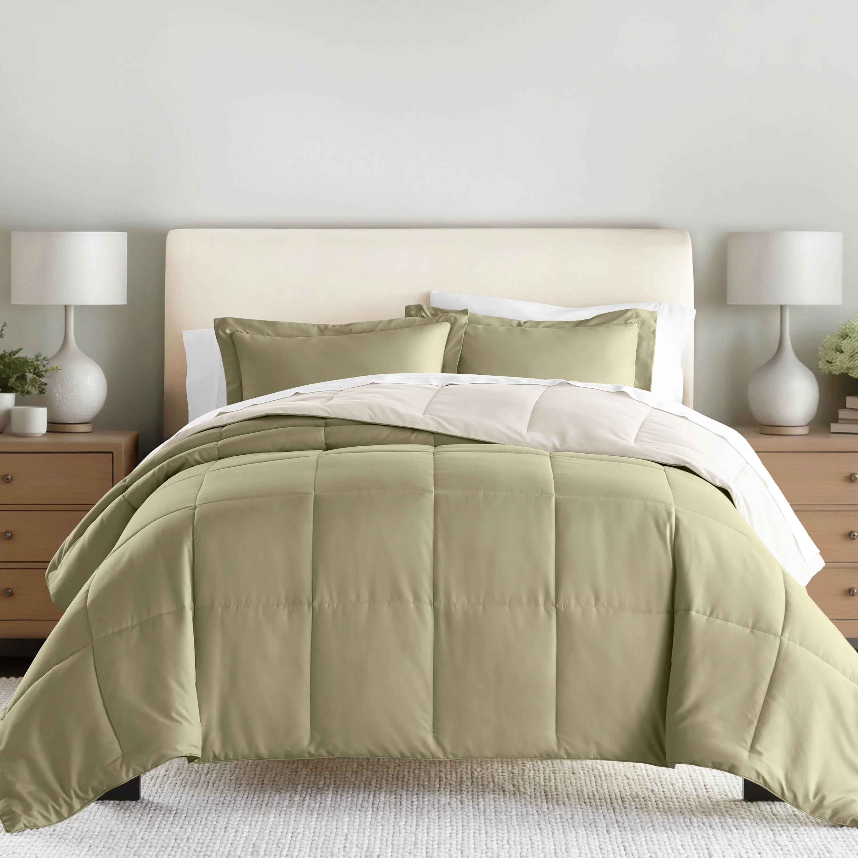 Reversible Down-Alternative Comforter Set - Image 24