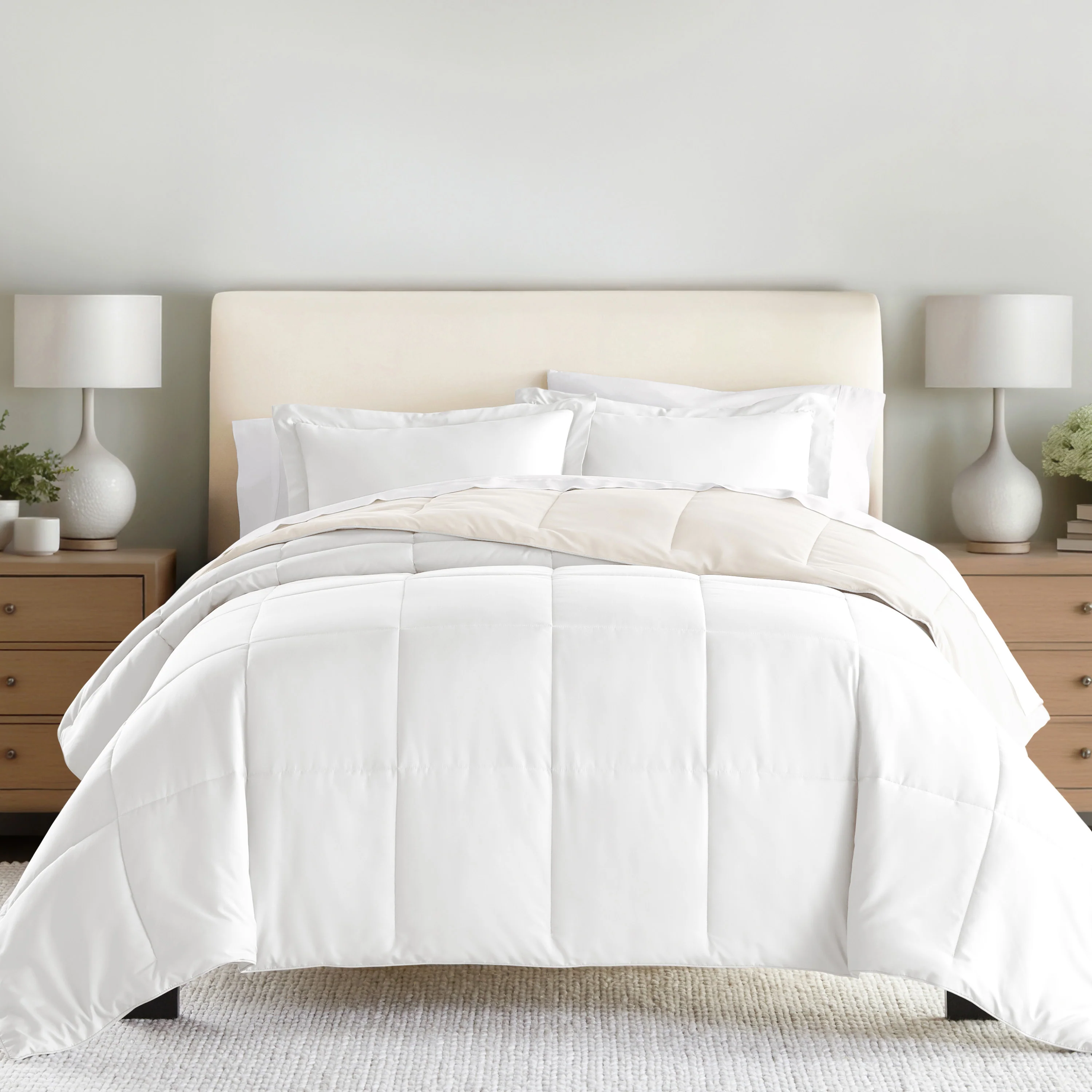 Reversible Down-Alternative Comforter Set - Image 25