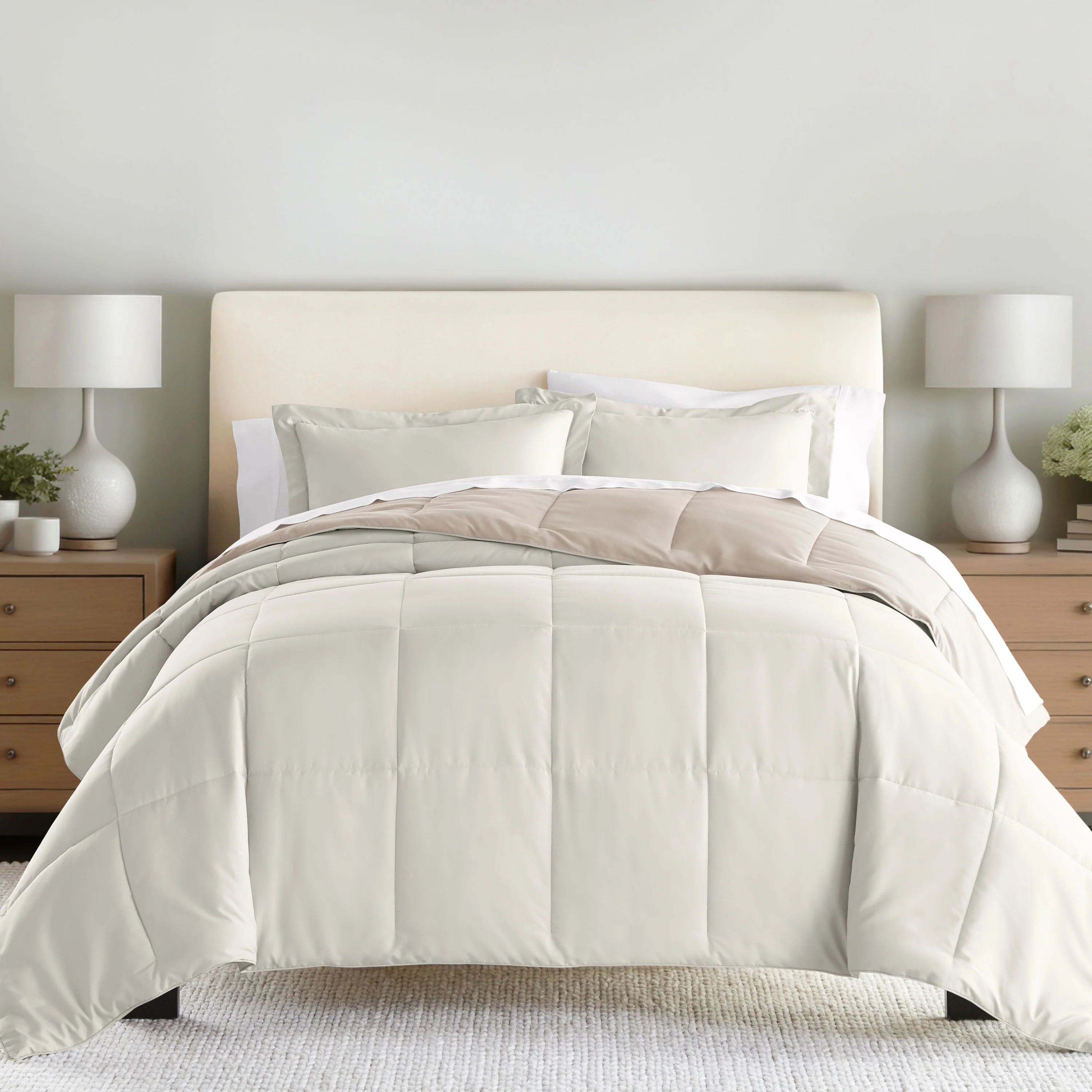 Reversible Down-Alternative Comforter Set - Image 26