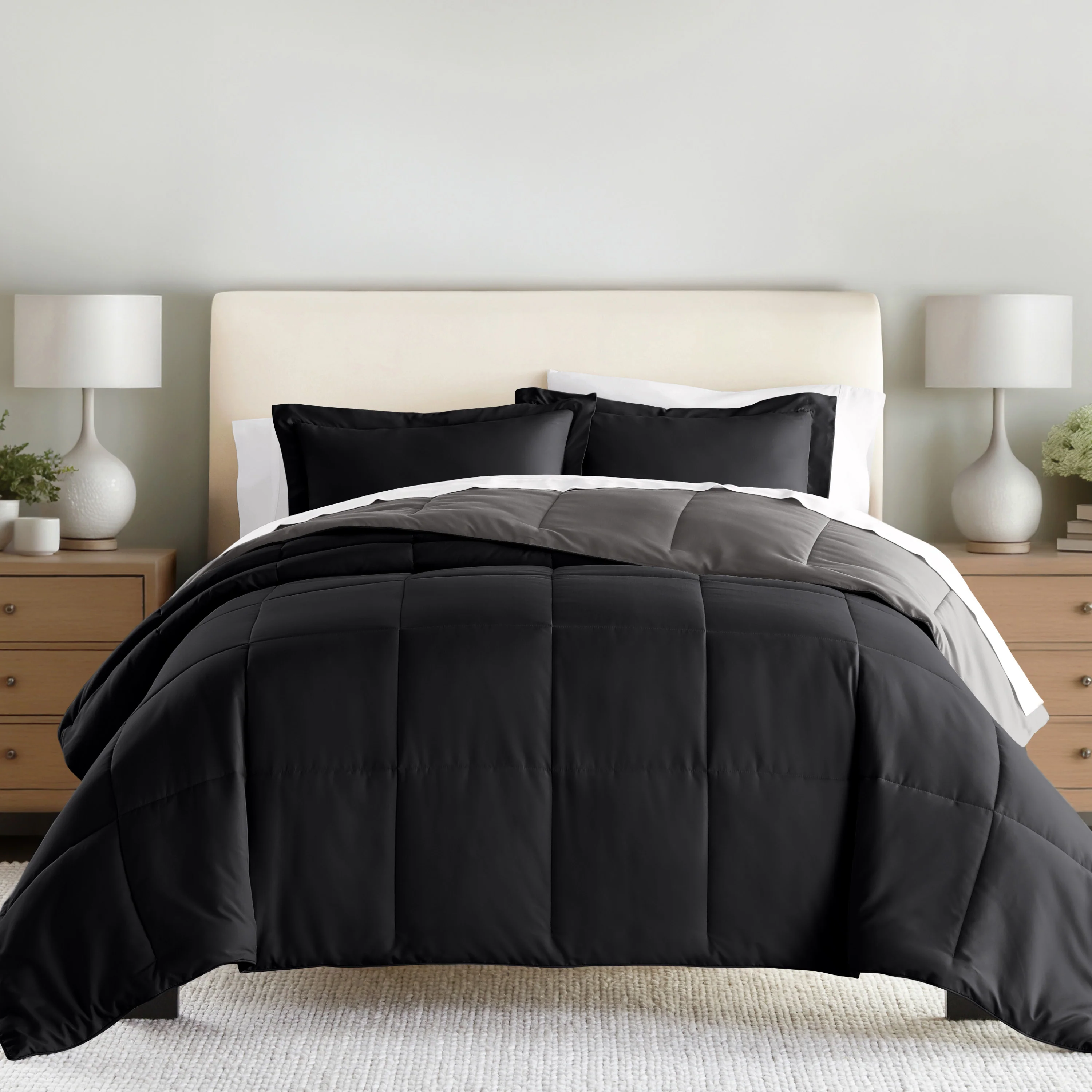Reversible Down-Alternative Comforter Set - Image 28