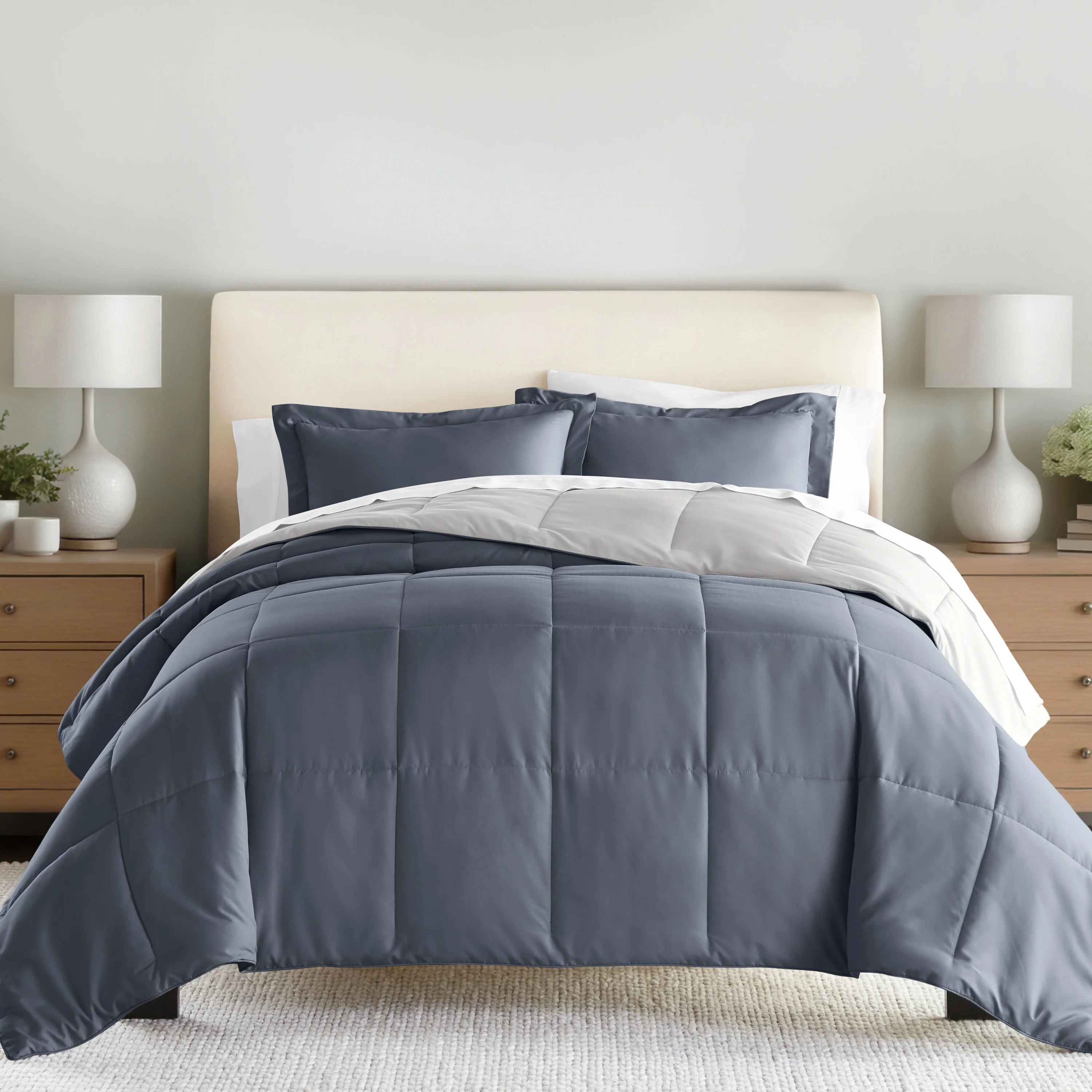 Reversible Down-Alternative Comforter Set - Image 31