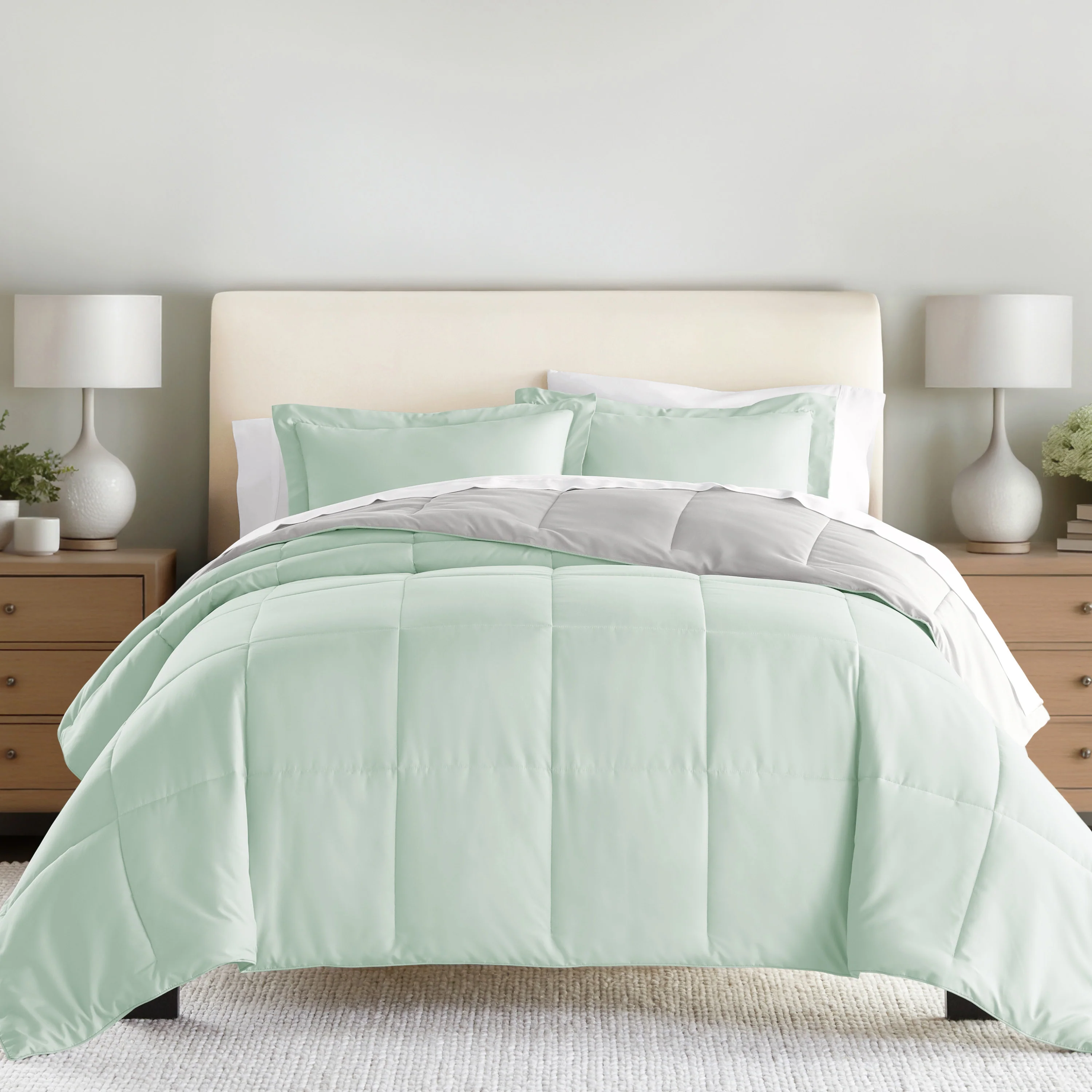 Reversible Down-Alternative Comforter Set - Image 32