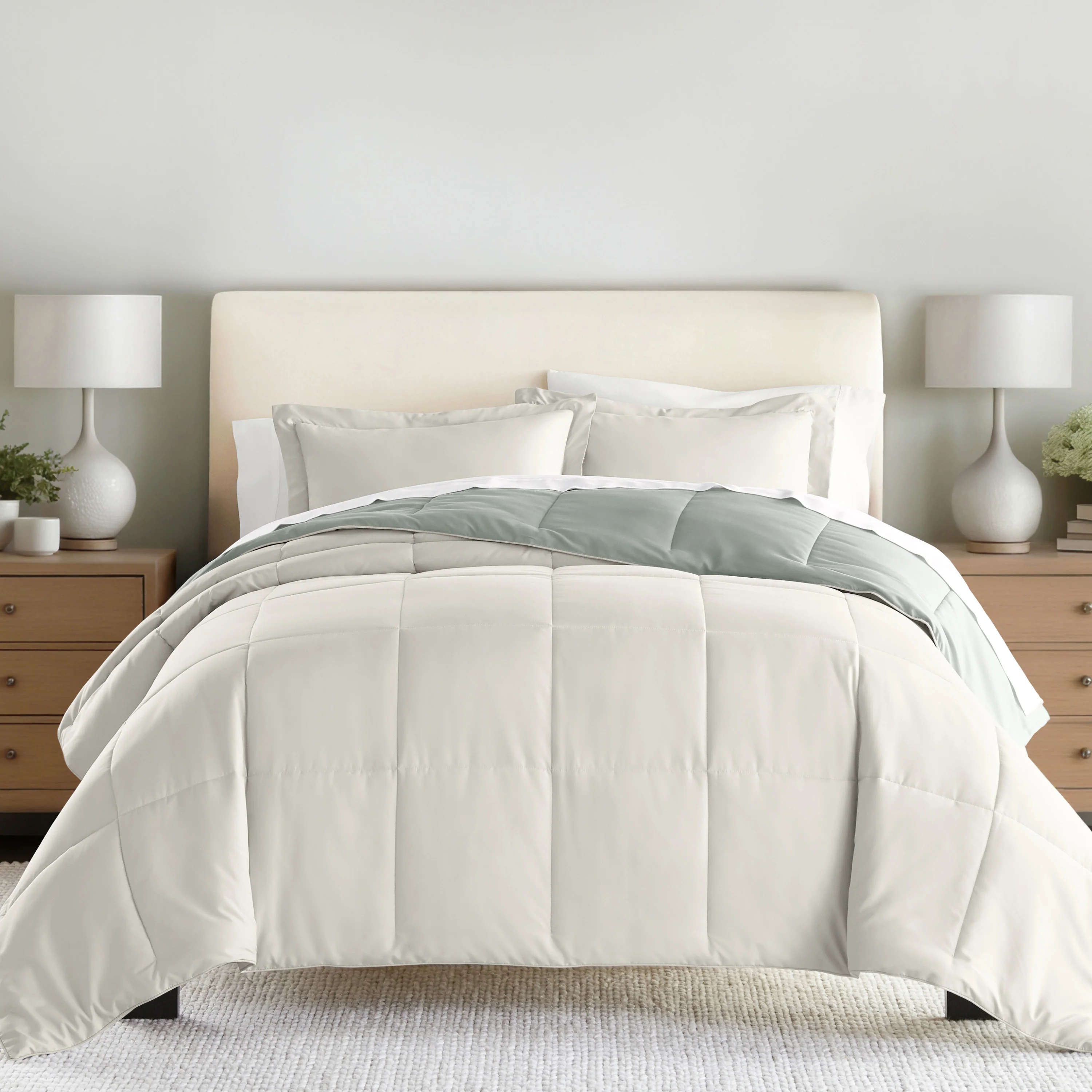 Reversible Down-Alternative Comforter Set - Image 34