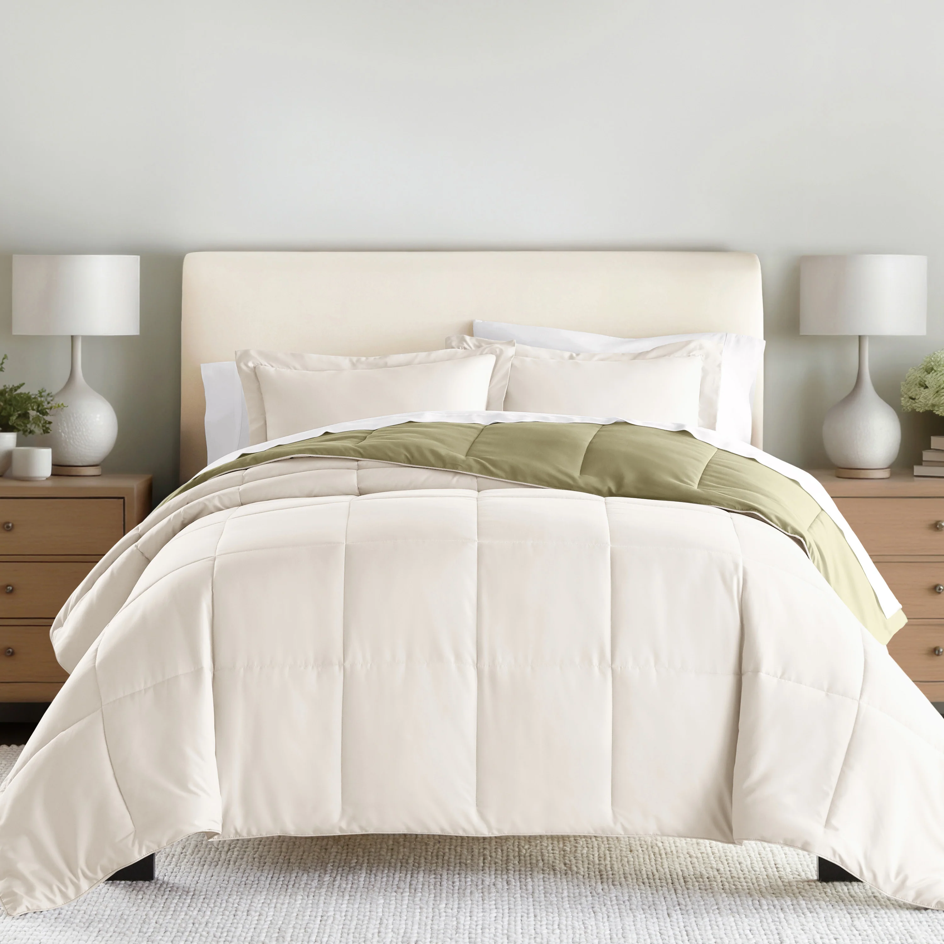 Reversible Down-Alternative Comforter Set - Image 35