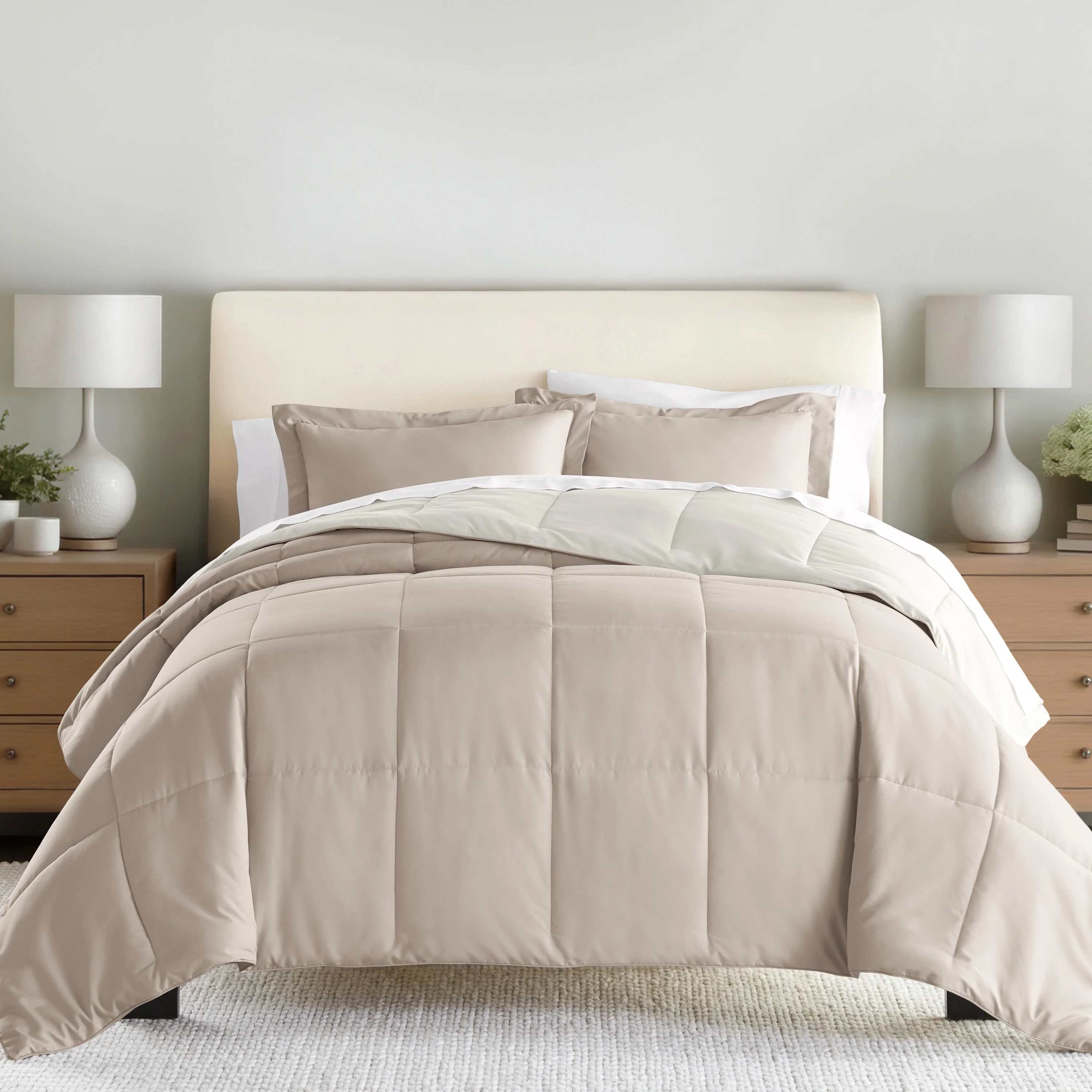 Reversible Down-Alternative Comforter Set - Image 37