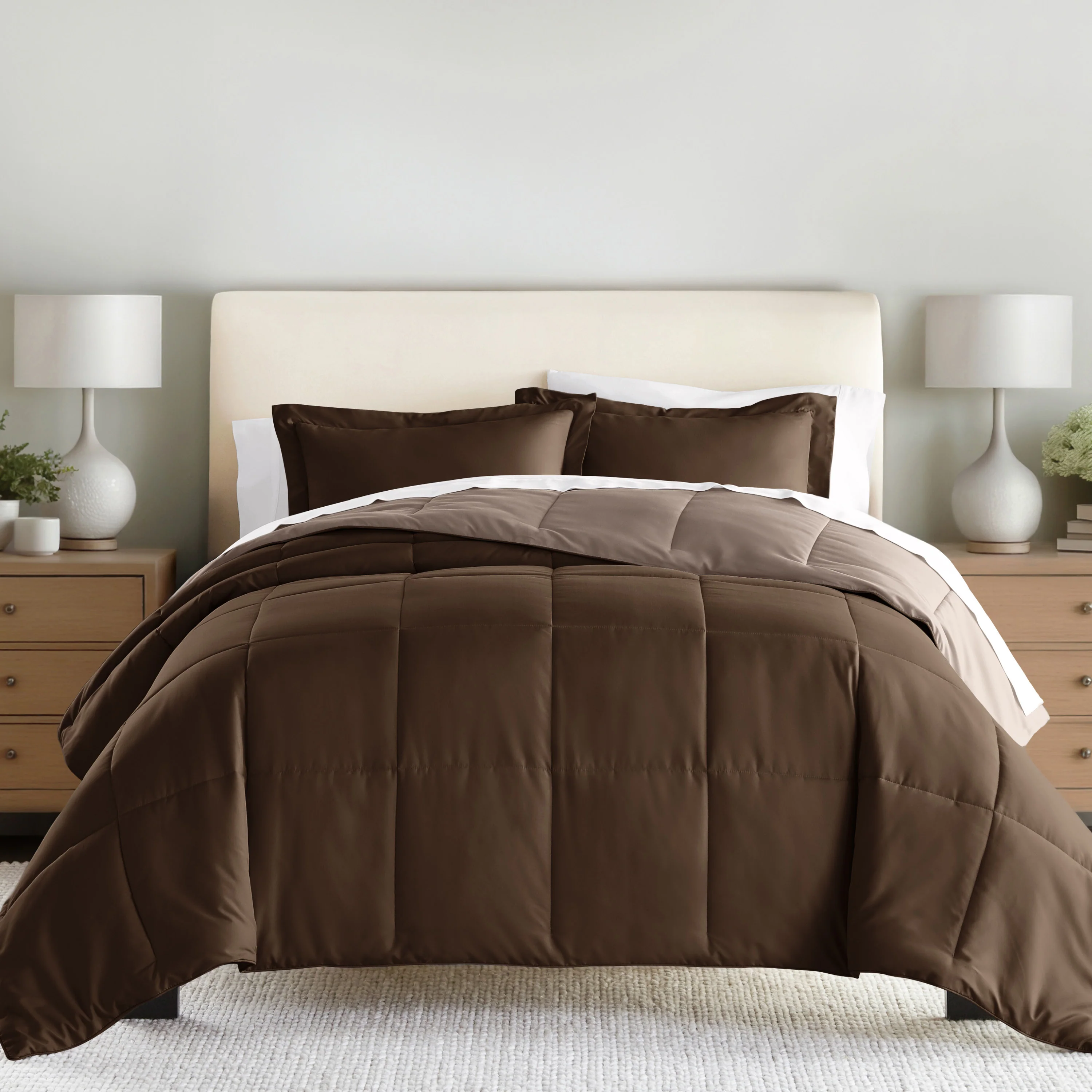 Reversible Down-Alternative Comforter Set - Image 38