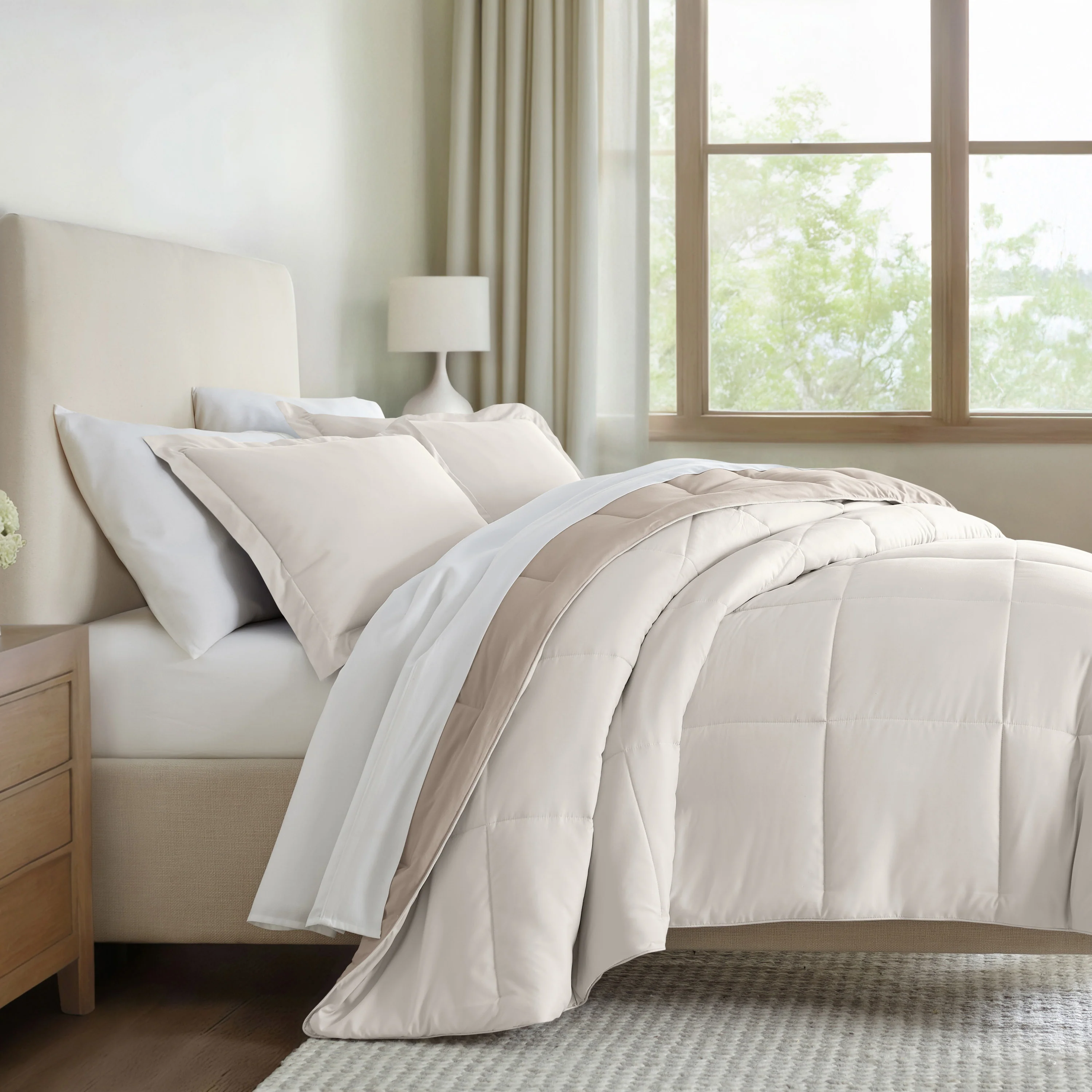Reversible Down-Alternative Comforter Set - Image 4