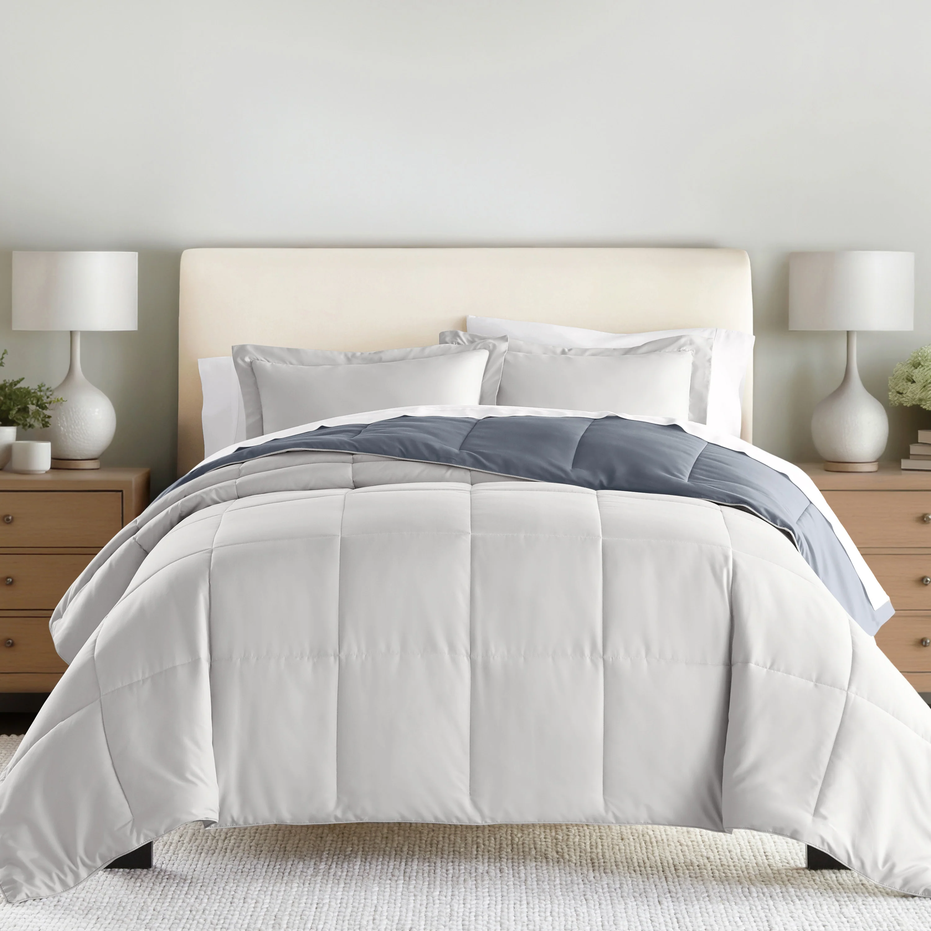 Reversible Down-Alternative Comforter Set - Image 42