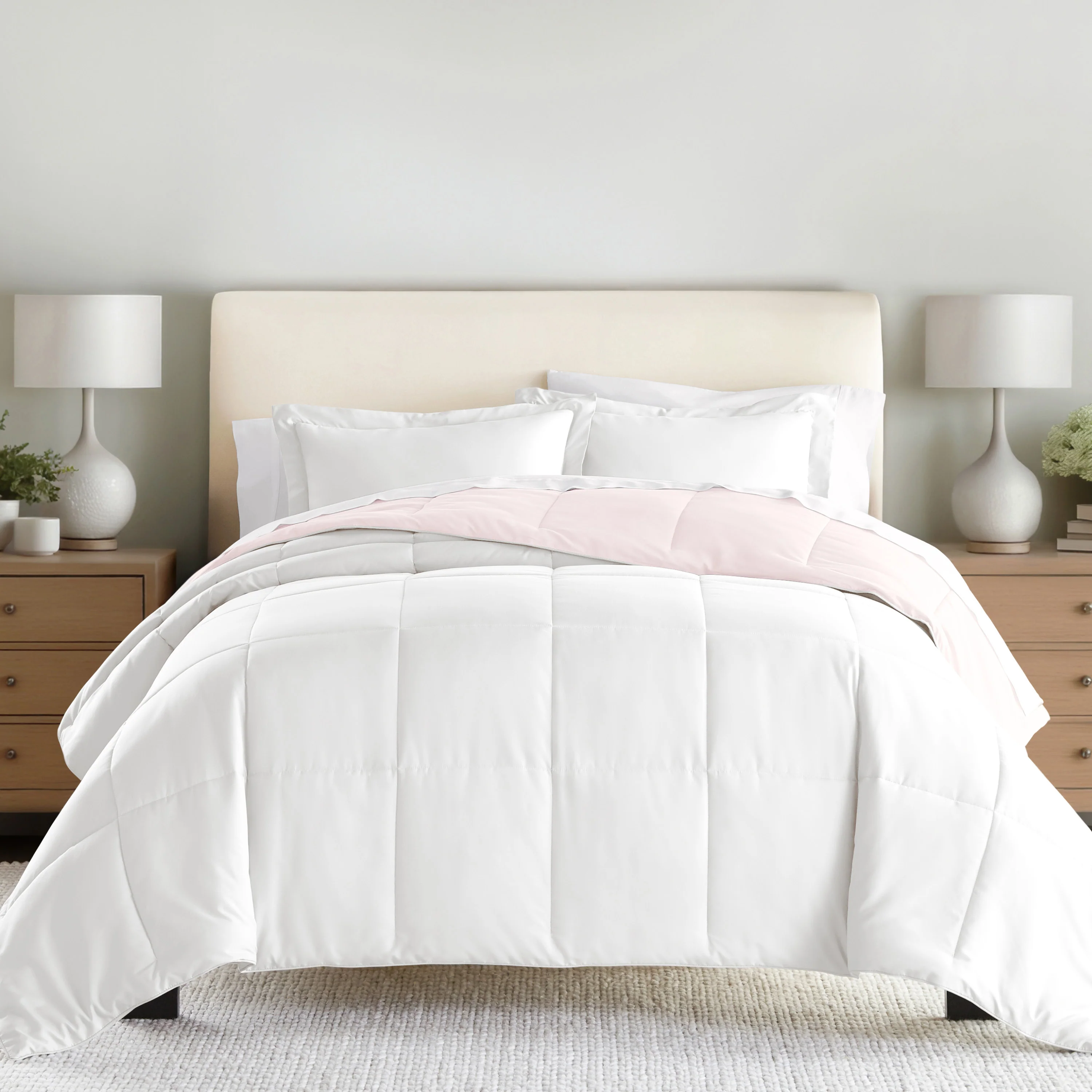 Reversible Down-Alternative Comforter Set - Image 44