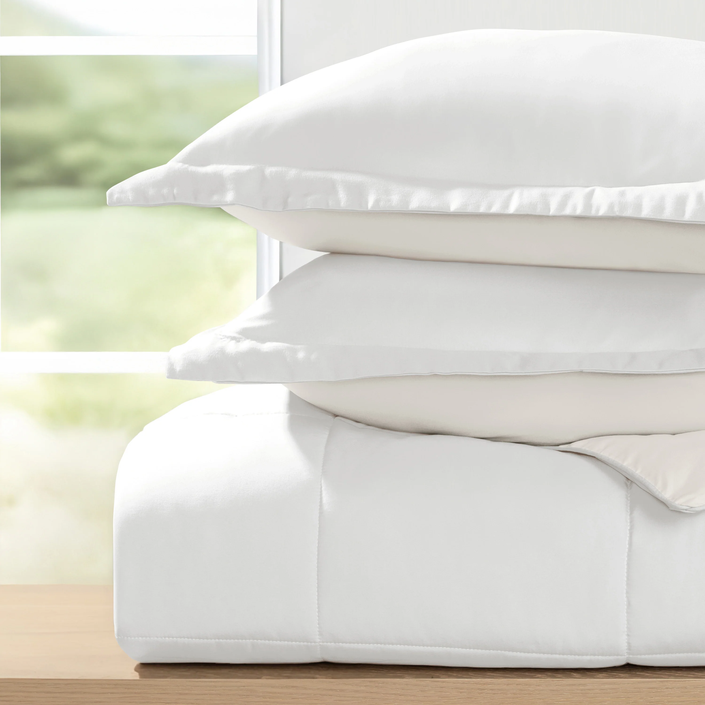 Reversible Down-Alternative Comforter Set - Image 47