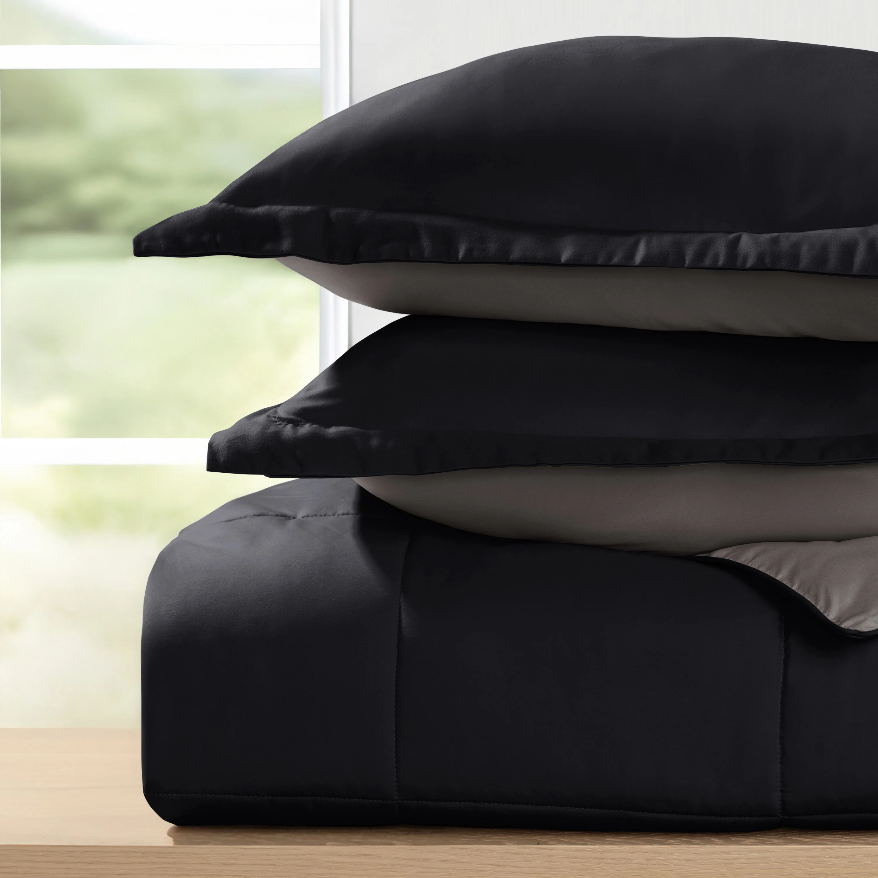 Reversible Down-Alternative Comforter Set - Image 50