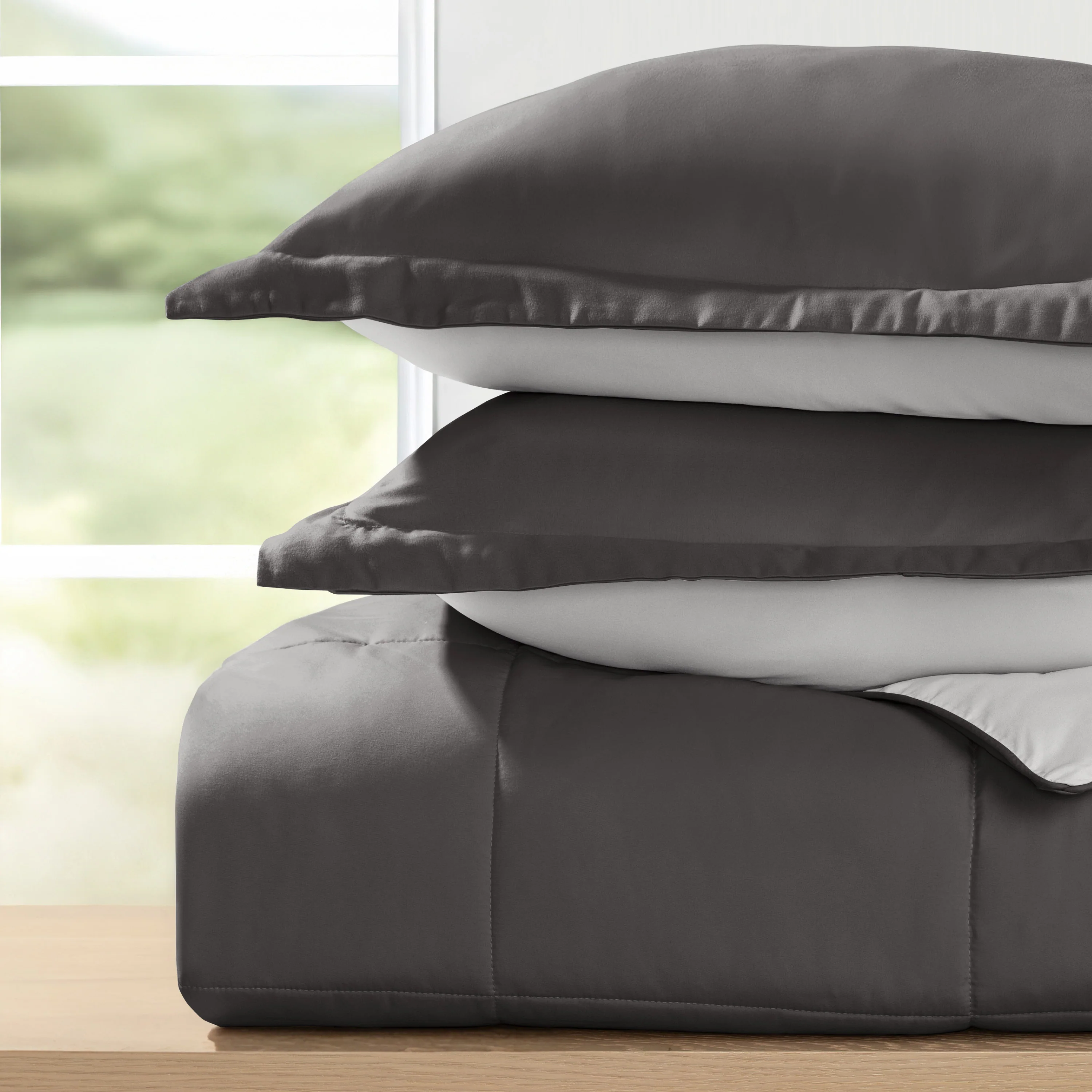 Reversible Down-Alternative Comforter Set - Image 51