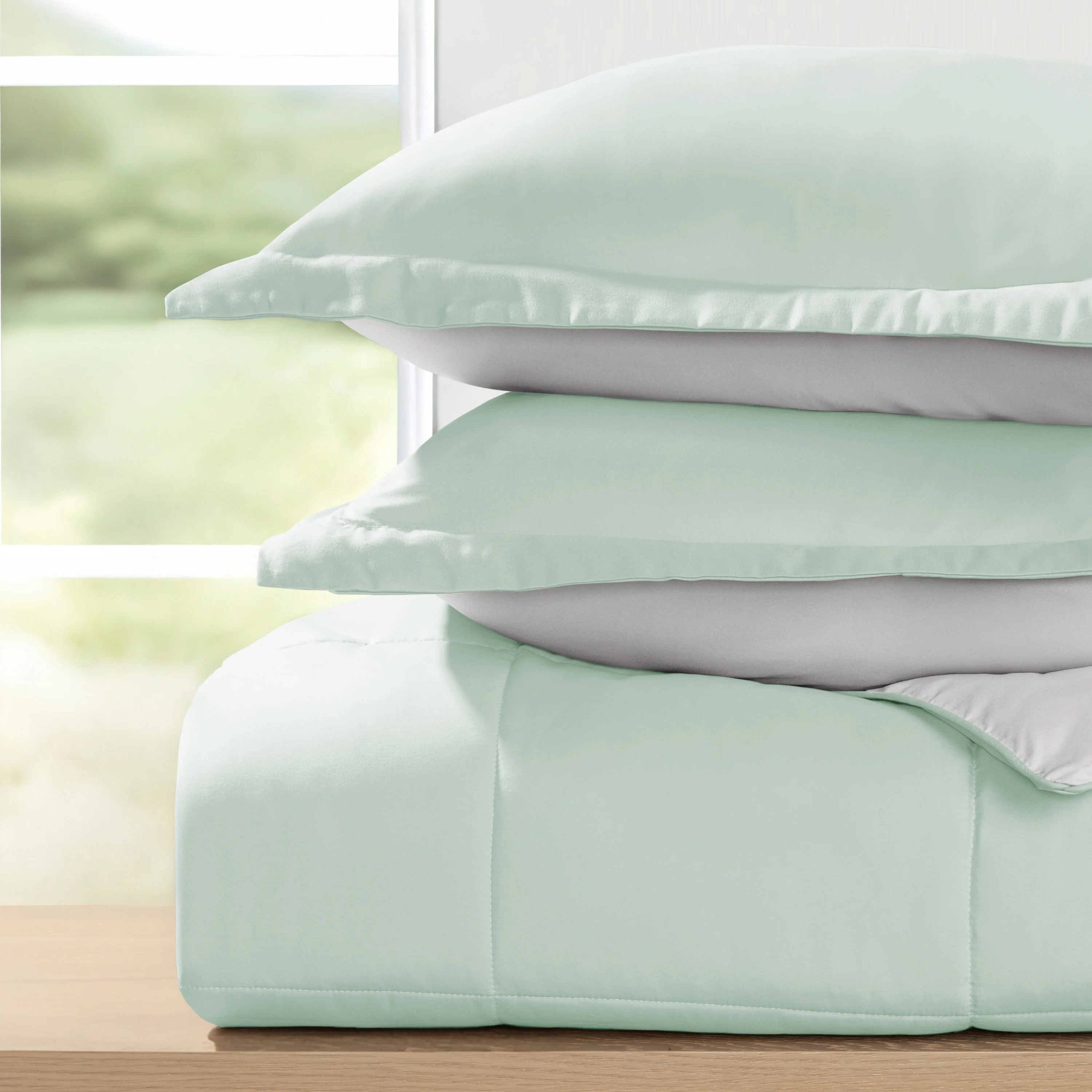 Reversible Down-Alternative Comforter Set - Image 54